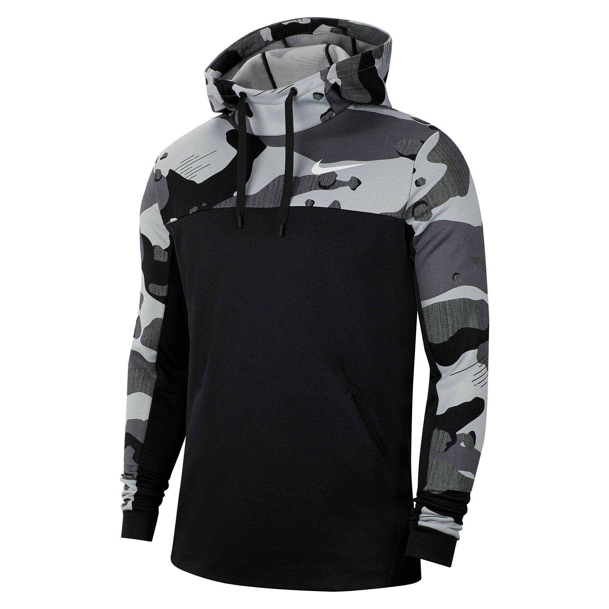 Sudadera con Capucha de Training Nike Therma Negro - Fútbol Factory
