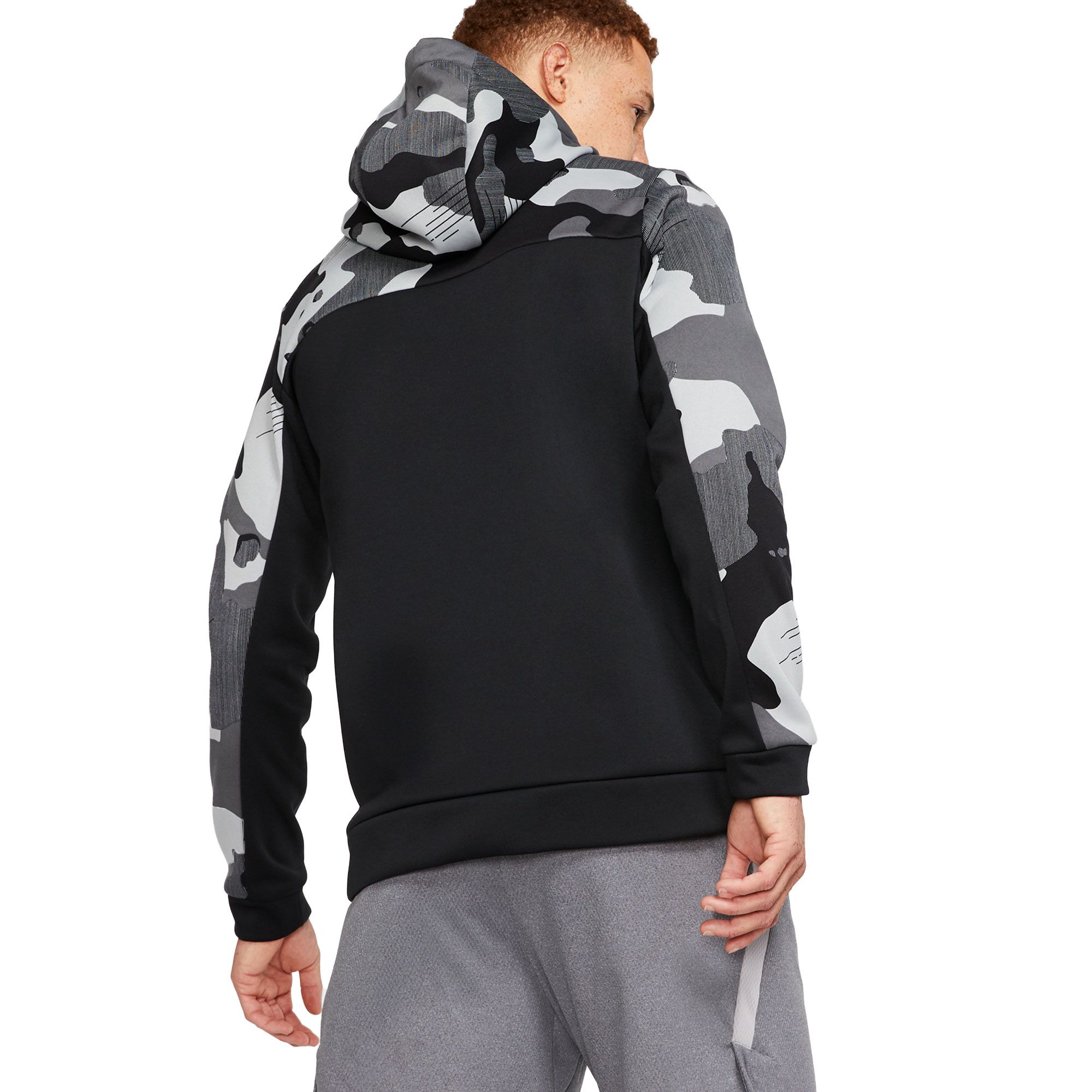 Sudadera con Capucha de Training Nike Therma Negro - Fútbol Factory