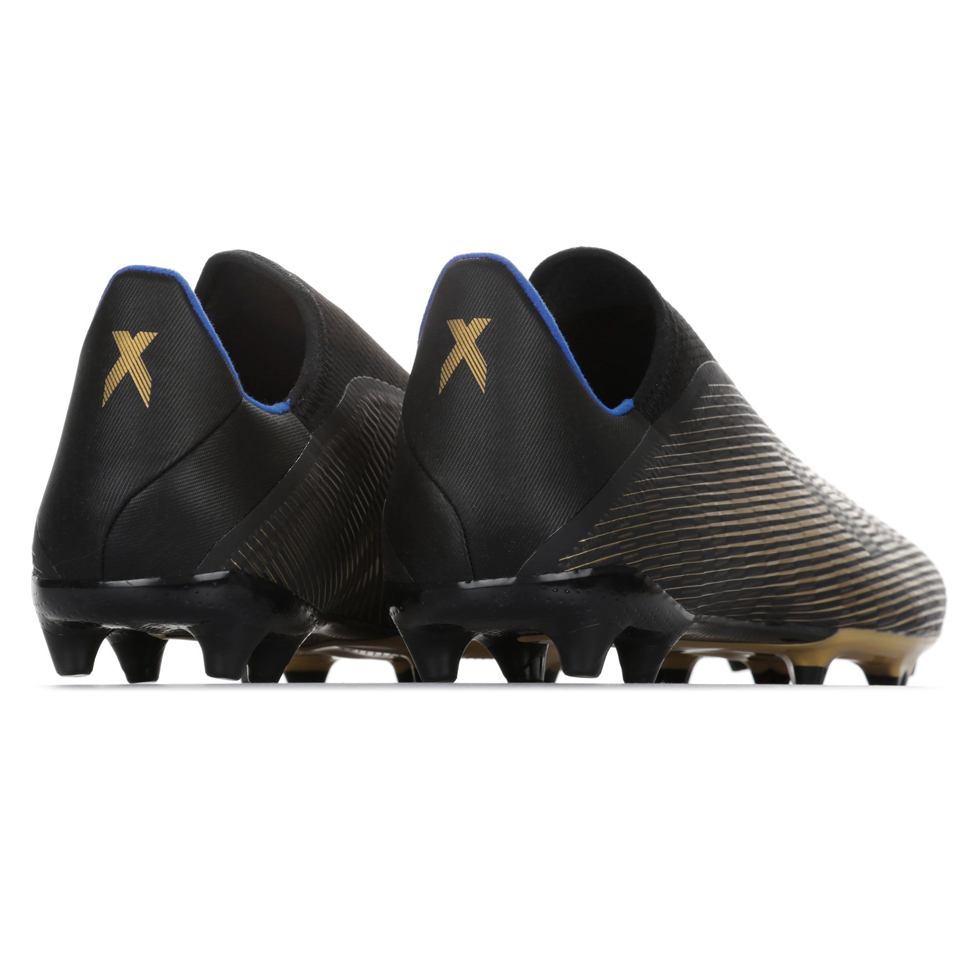 Botas de Fútbol X 19.3 FG LL Azul Dorado - Fútbol Factory