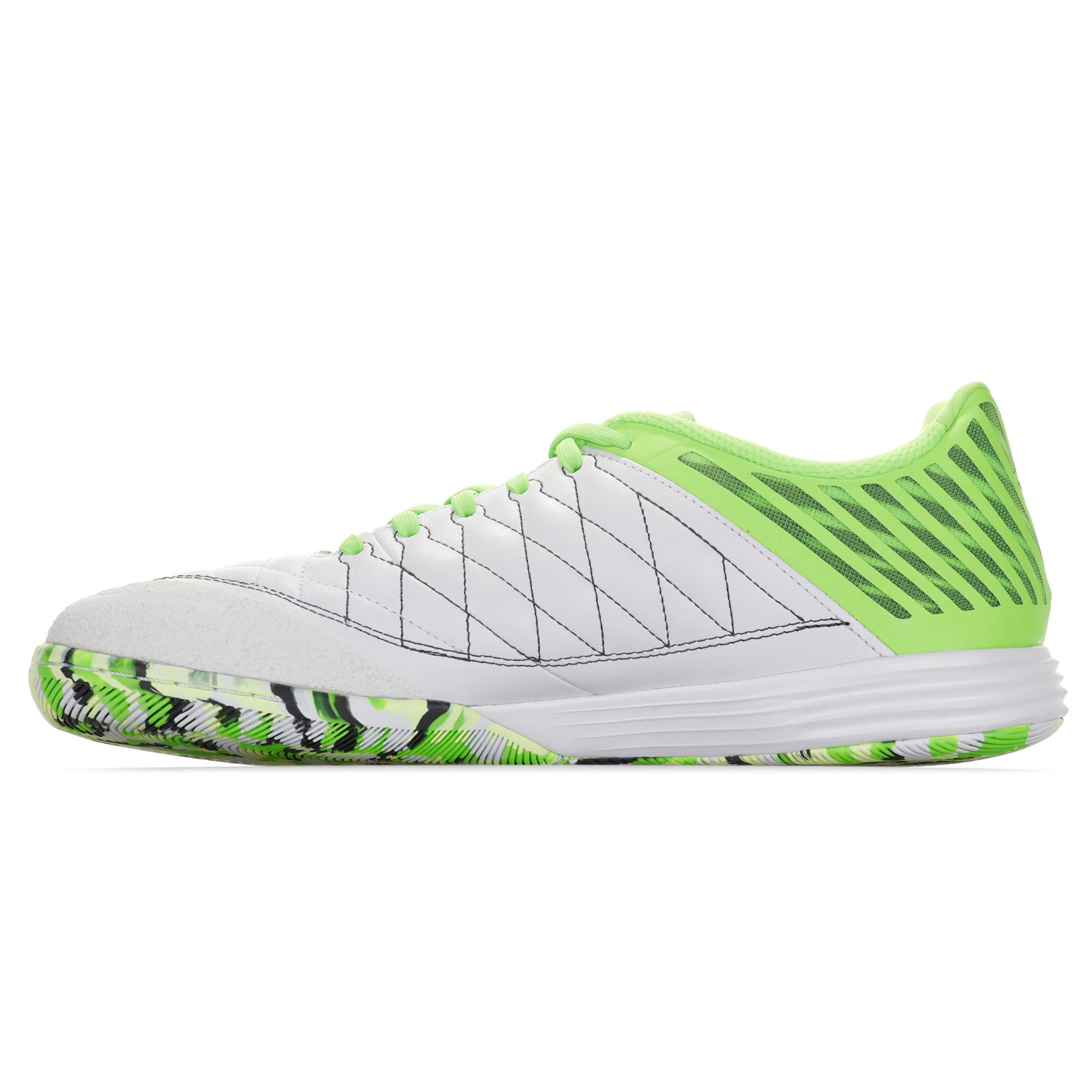 Zapatillas de Fútbol Sala LunarGato II IC Blanco Verde - Fútbol Factory