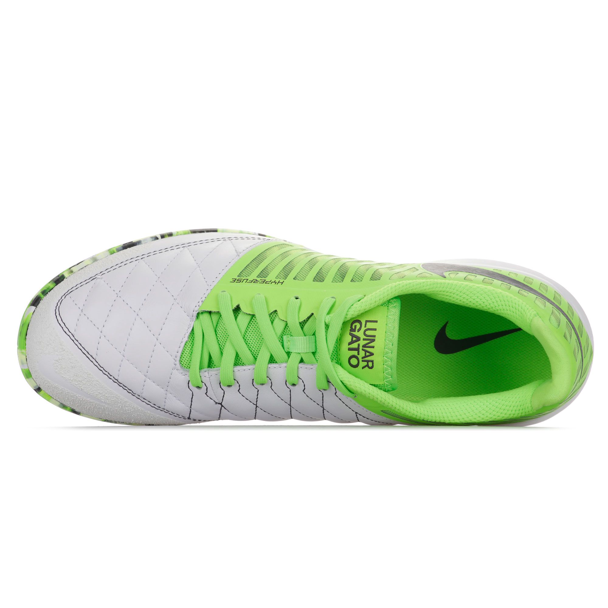 Zapatillas de Fútbol Sala LunarGato II IC Blanco Verde - Fútbol Factory