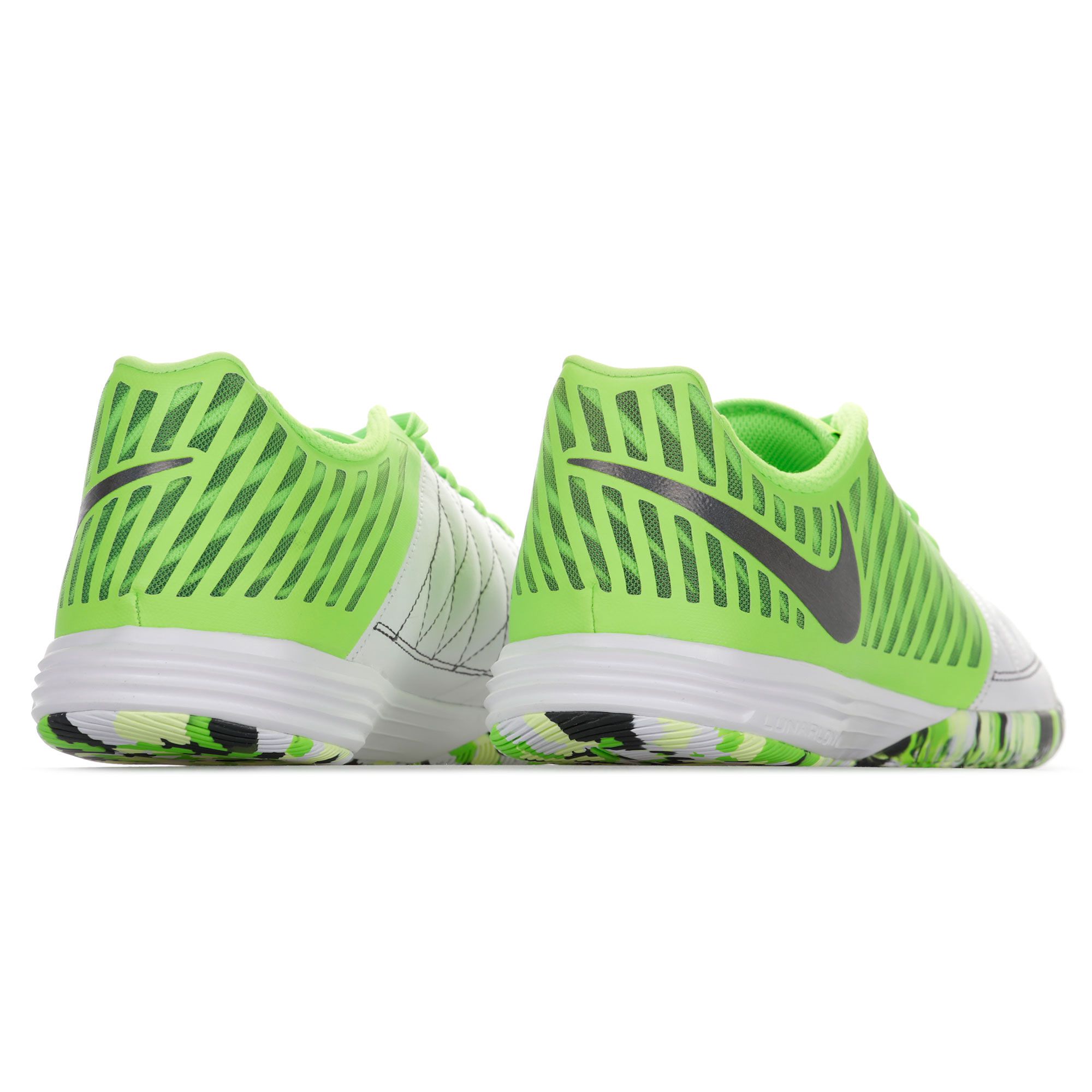 Zapatillas de Fútbol Sala LunarGato II IC Blanco Verde - Fútbol Factory
