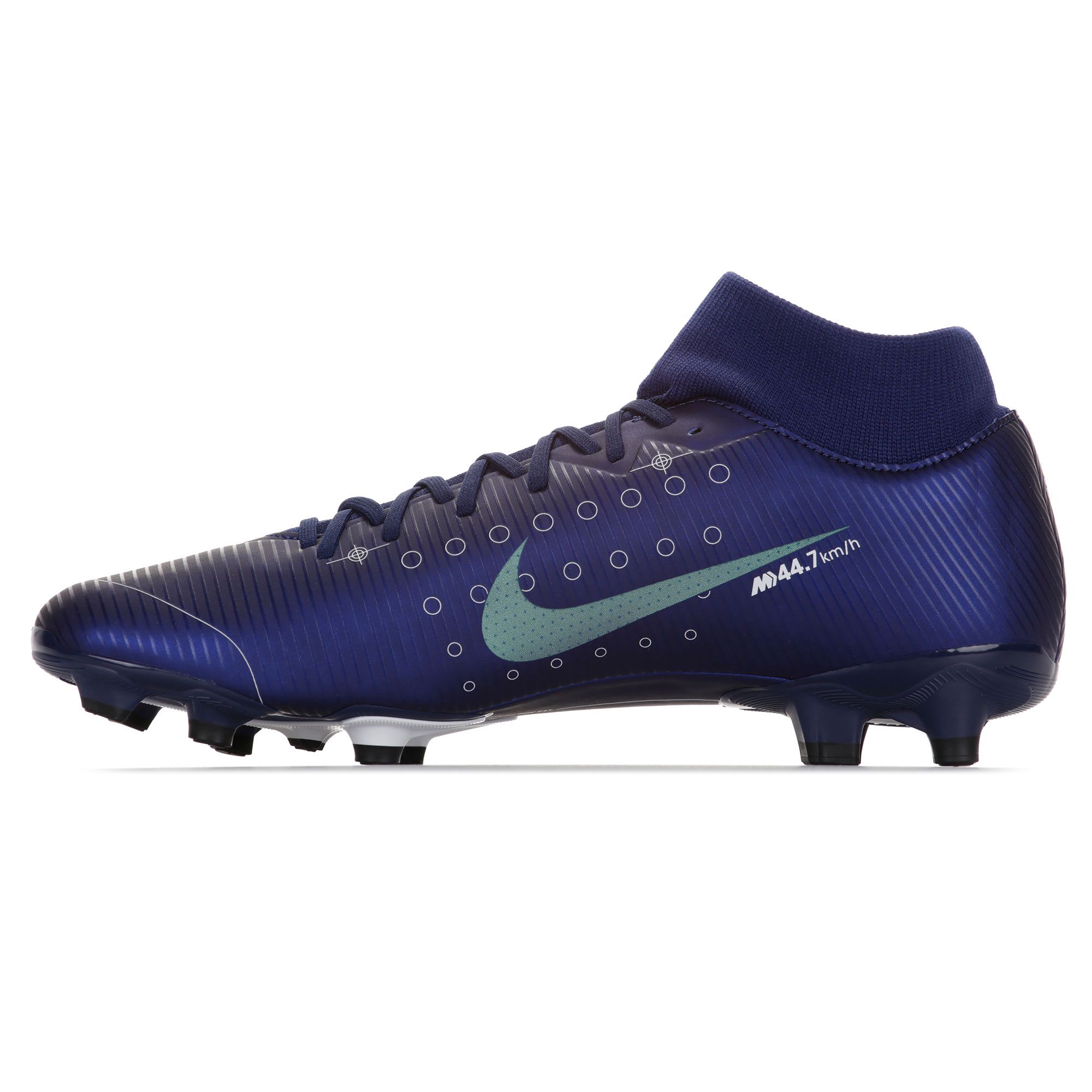 Botas de Fútbol Mercurial Superfly 7 Academy FG/MG Azul - Fútbol Factory