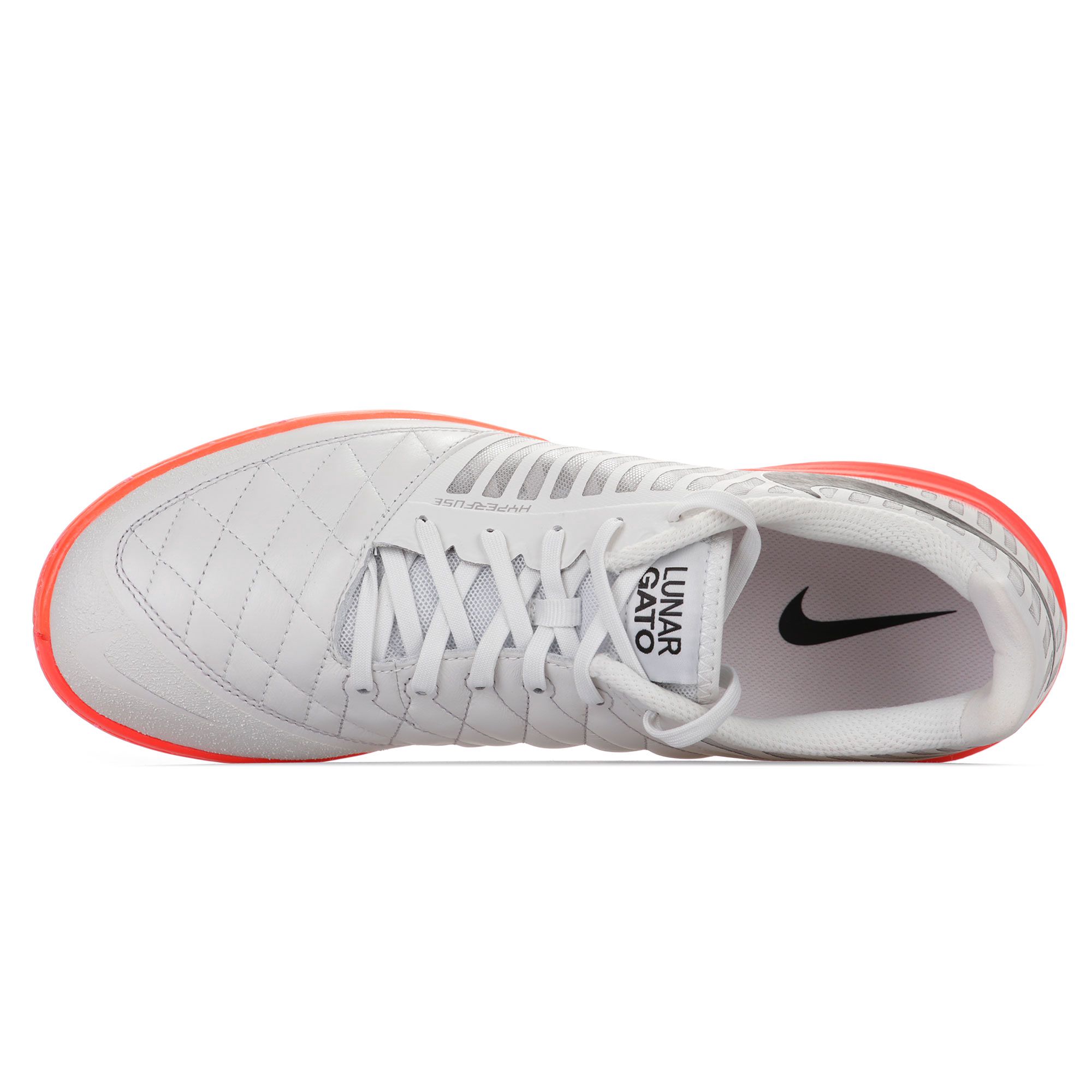 Zapatillas de Fútbol Sala LunarGato II IC Rojo Blanco - Fútbol Factory