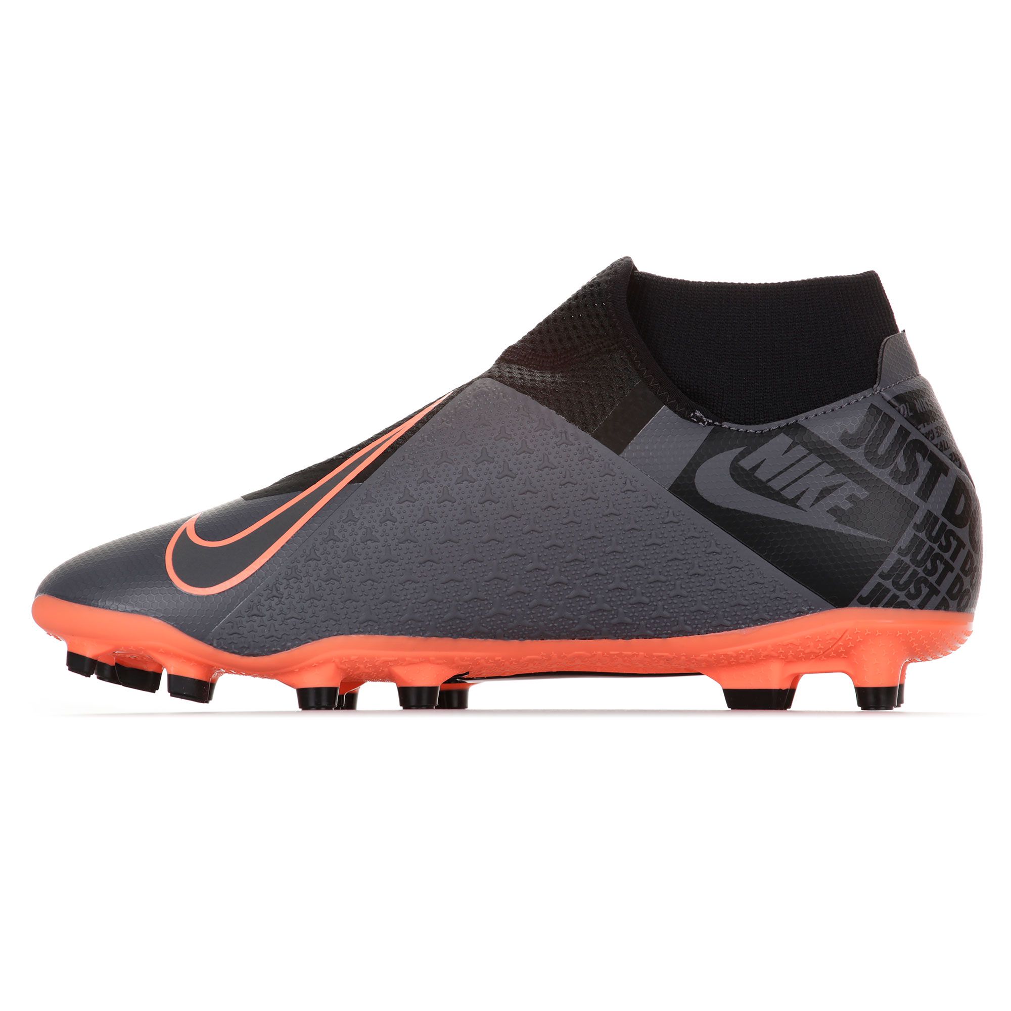 Botas de Fútbol Phantom Vision Academy DF FG/MG Negro Naranja - Fútbol Factory