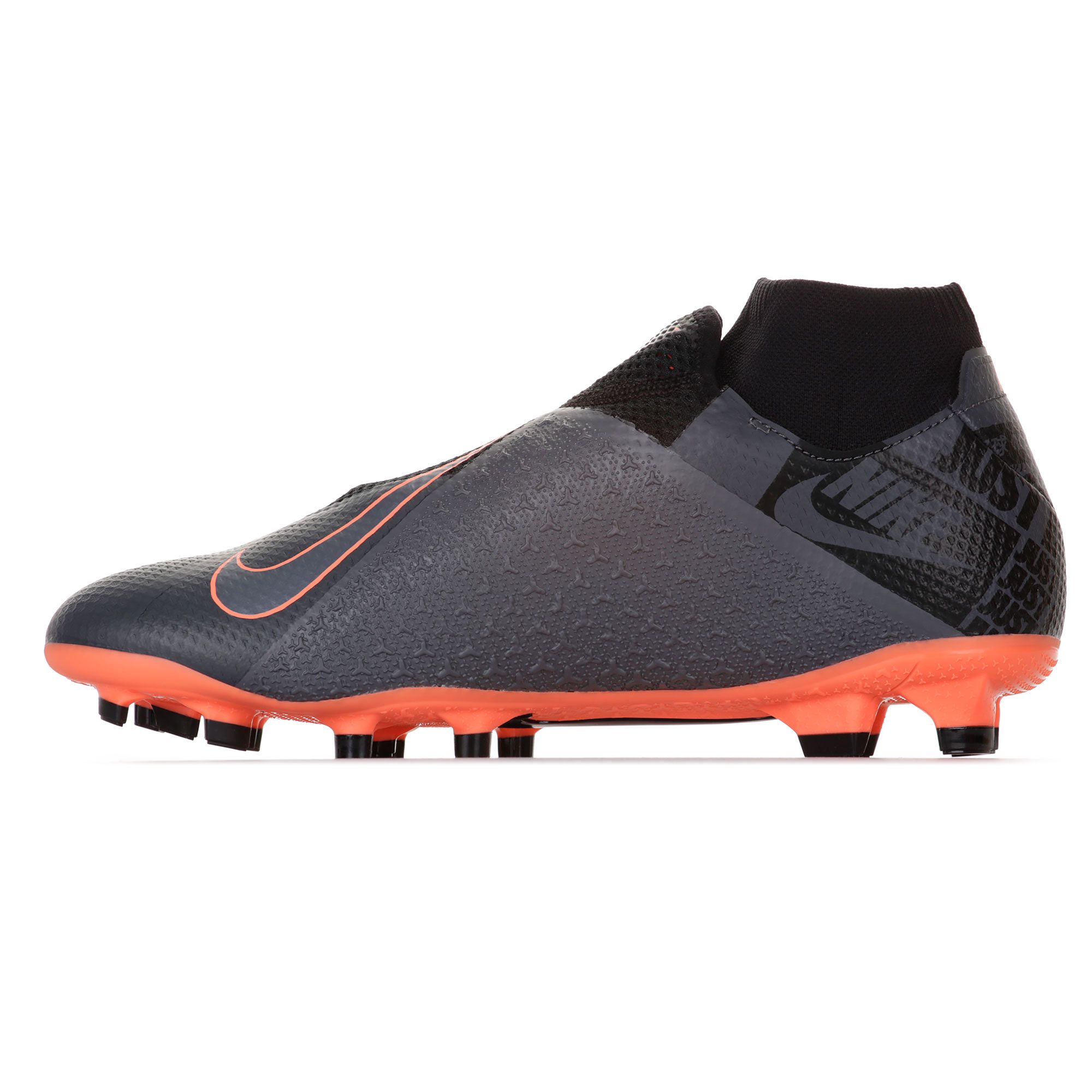 Botas de Fútbol Phantom Vision Pro DF FG Negro Naranja - Fútbol Factory