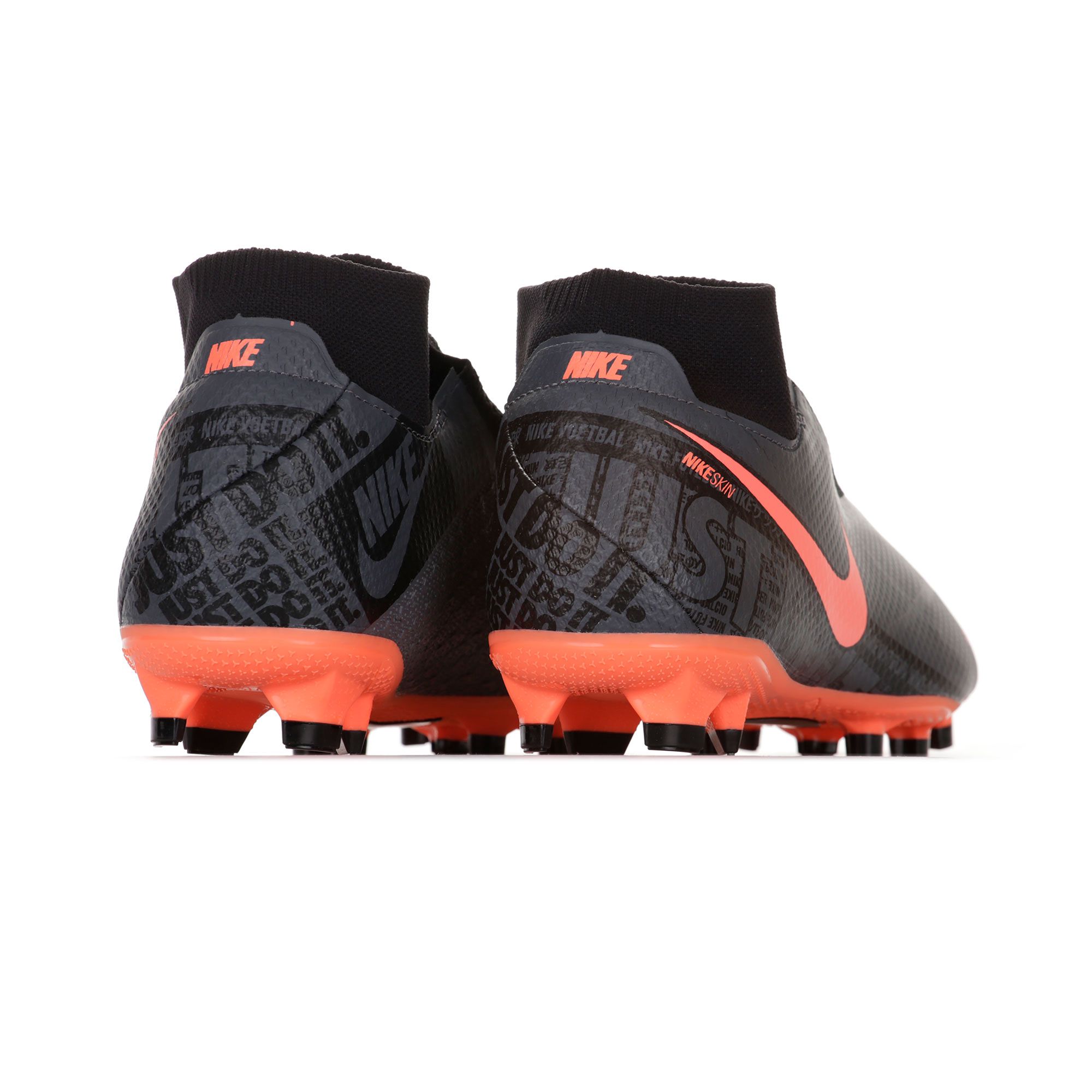 Botas de Fútbol Phantom Vision Pro DF FG Negro Naranja - Fútbol Factory