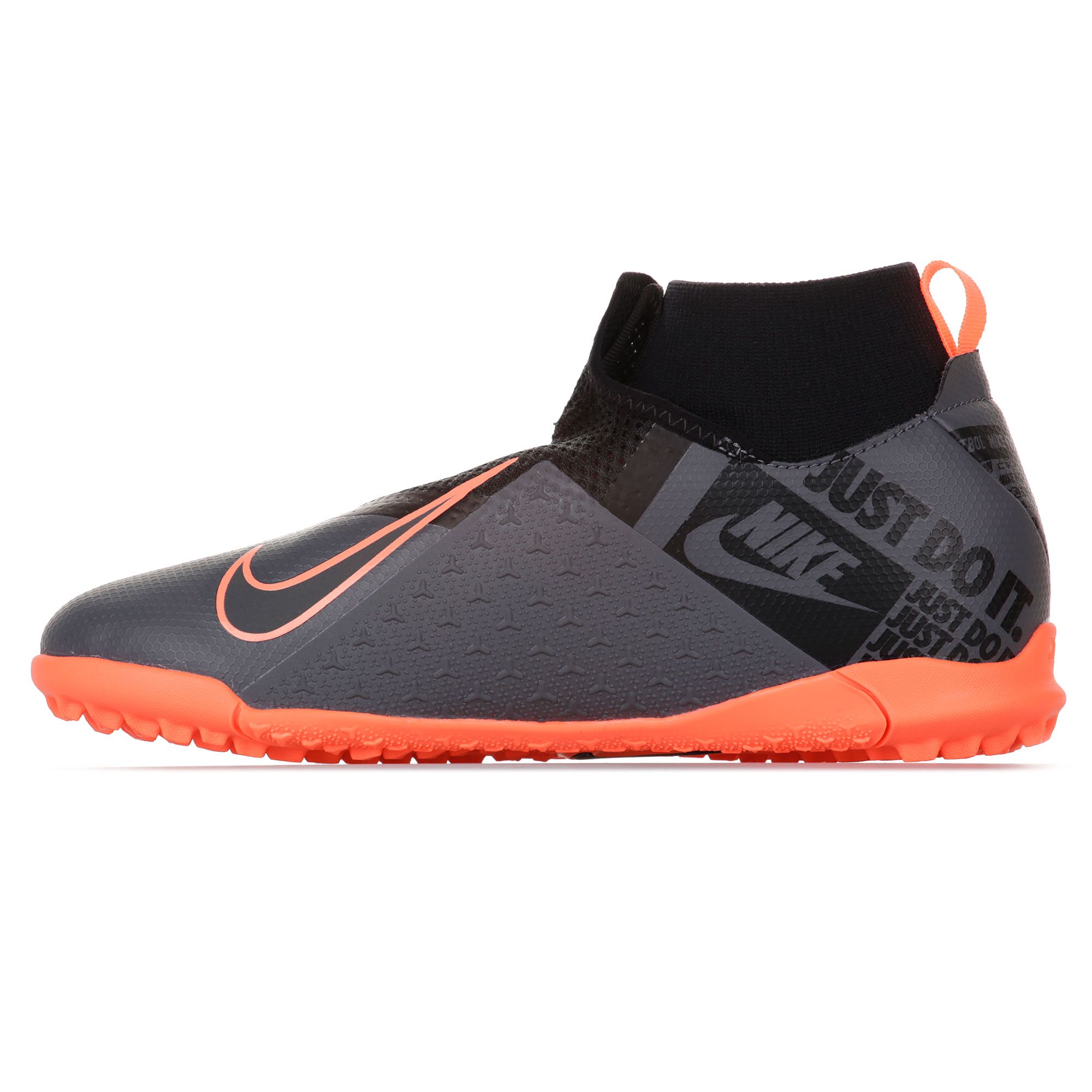 Botas de Fútbol Phantom Vision Academy DF Multitaco Junior Negro Naranja - Fútbol Factory