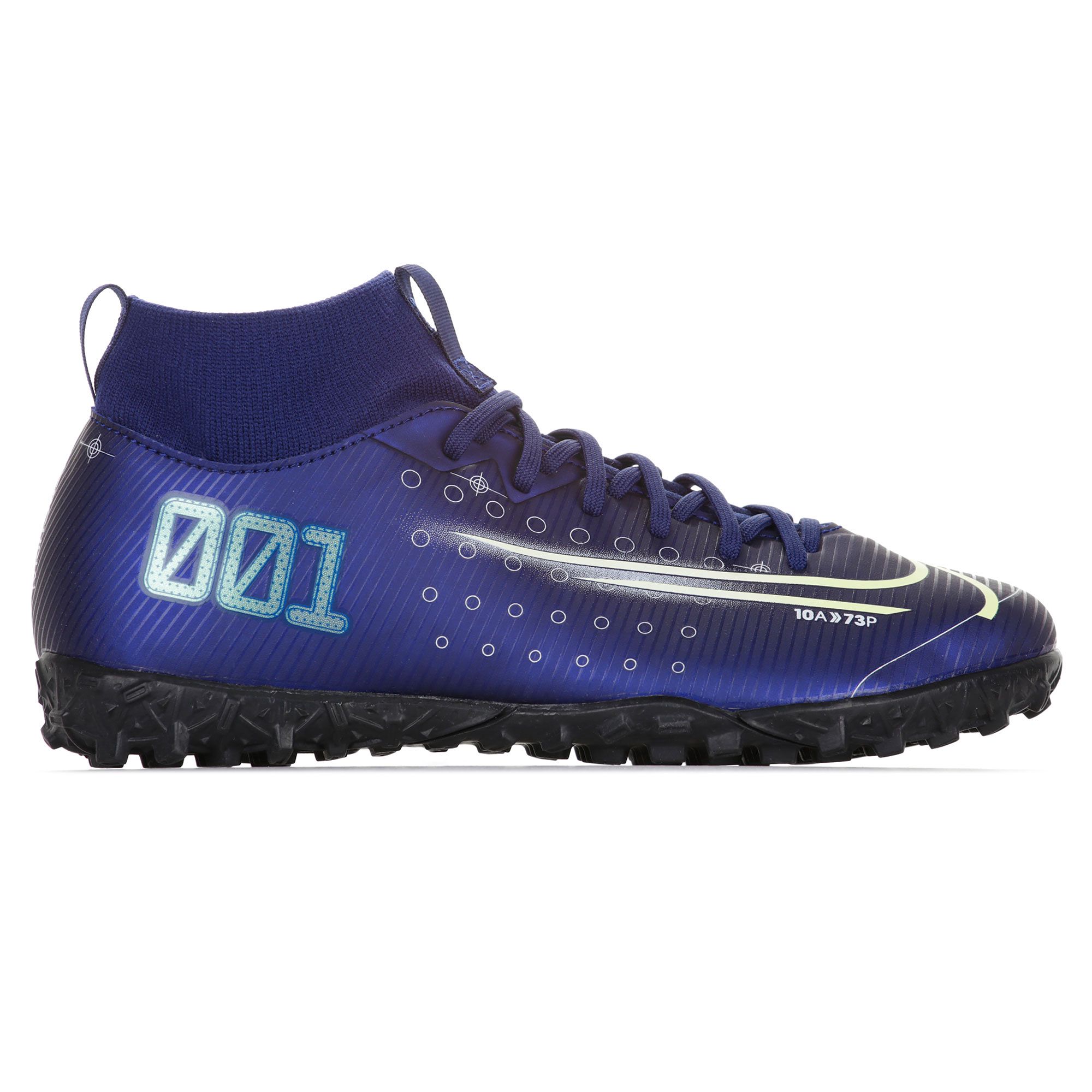 Botas de Fútbol Mercurial Superfly 7 Academy Multitaco Junior Azul - Fútbol Factory