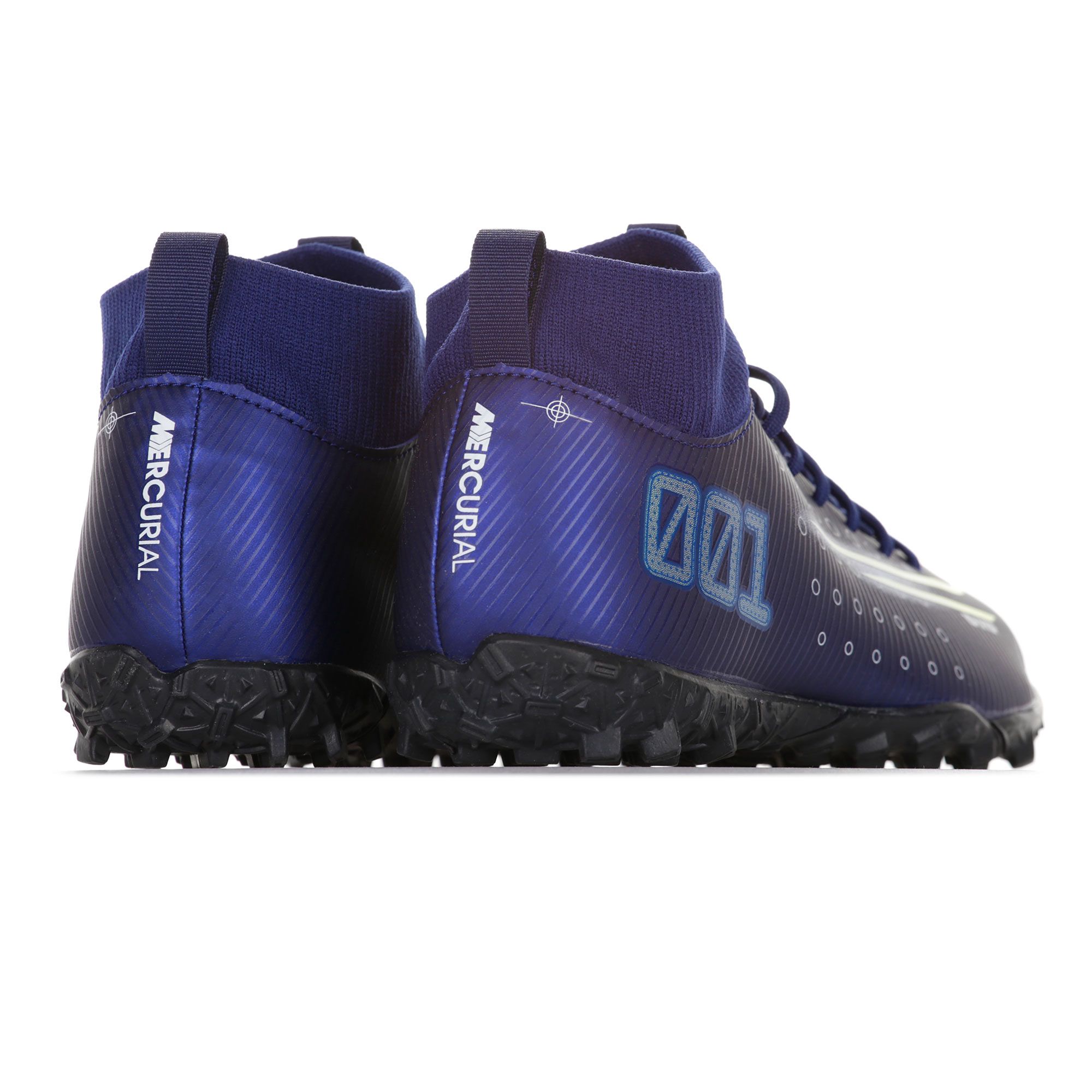 Botas de Fútbol Mercurial Superfly 7 Academy Multitaco Junior Azul - Fútbol Factory