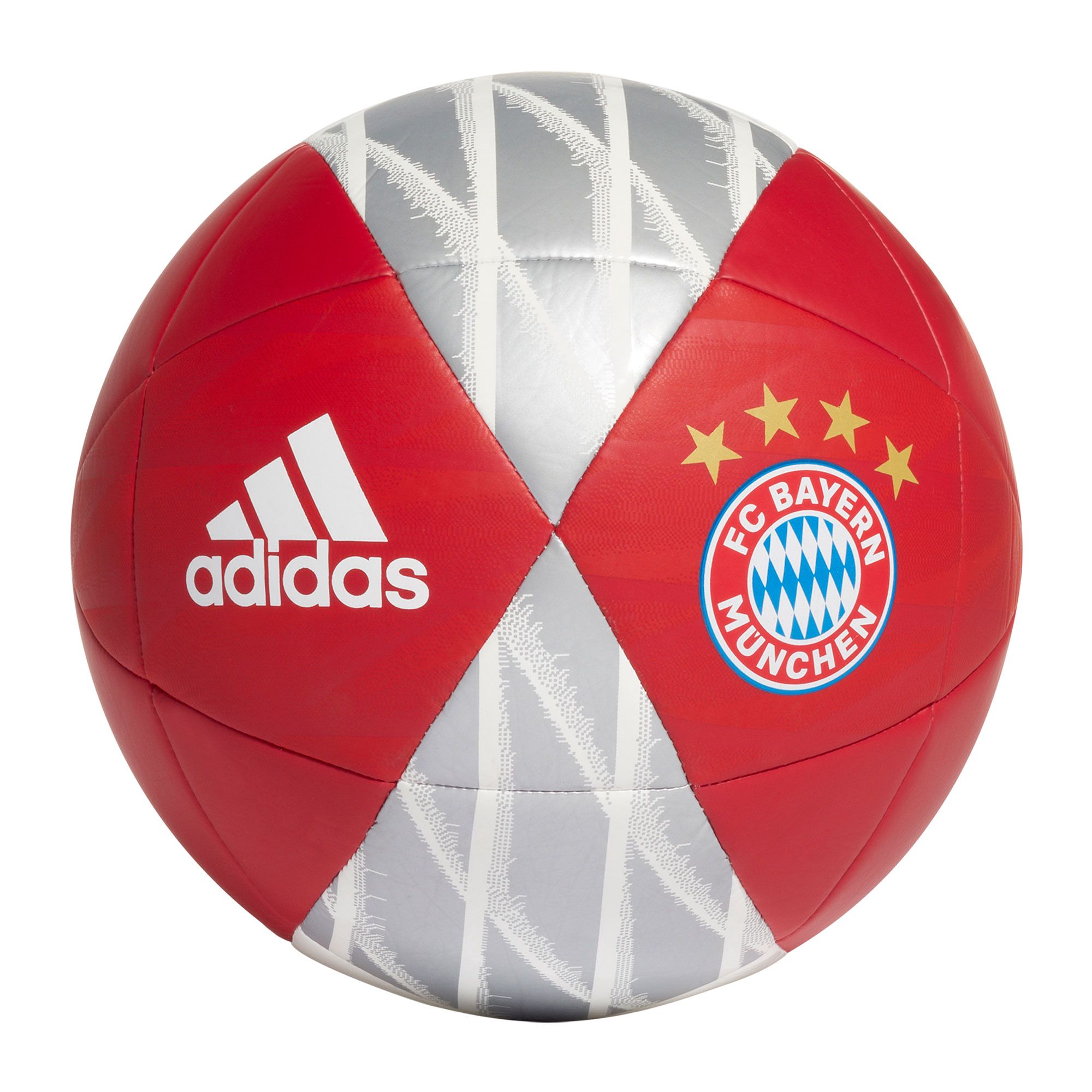 Balón de Fútbol 11 Bayern de Munich 2019/2020 Capitano Gris Rojo - Fútbol Factory
