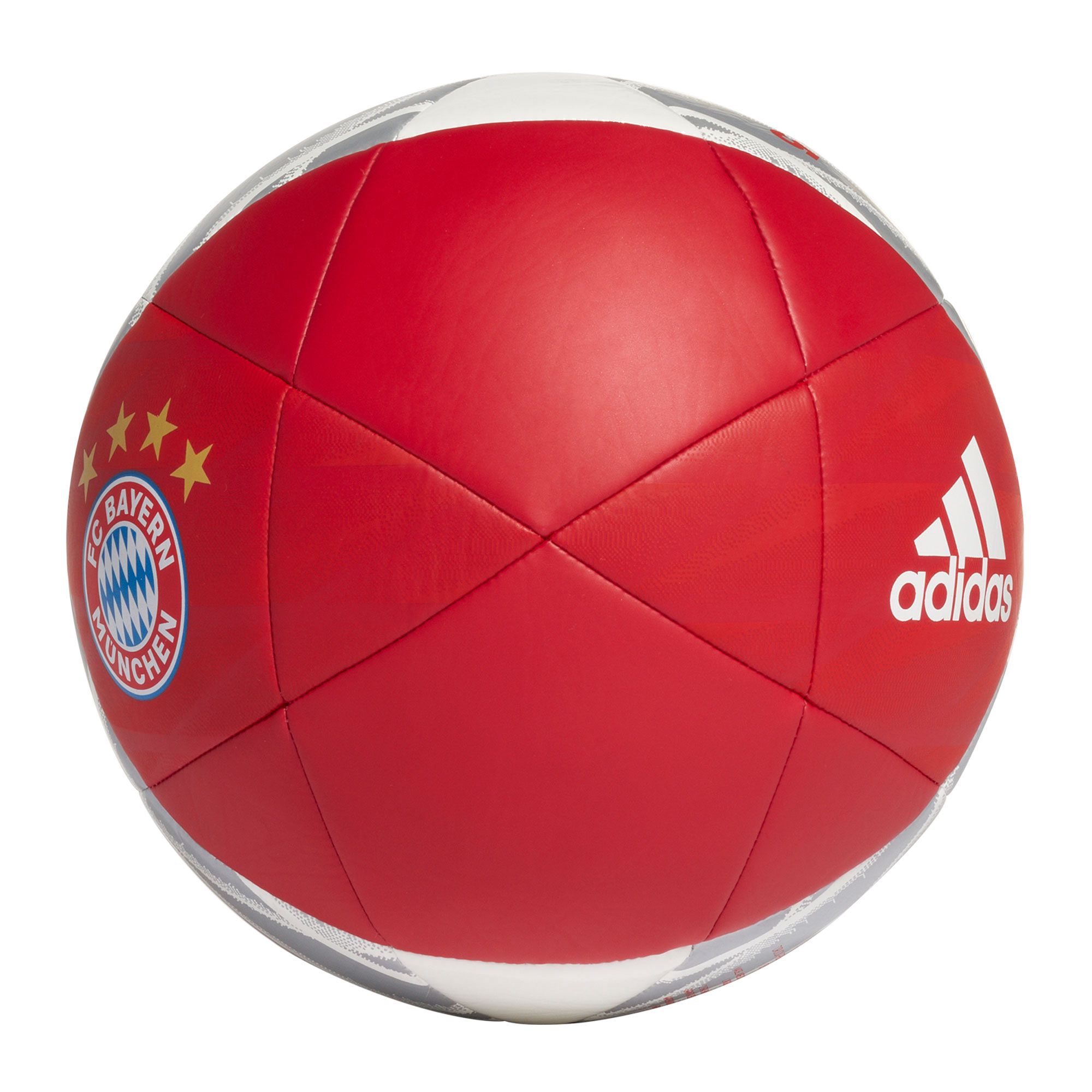 Balón de Fútbol 11 Bayern de Munich 2019/2020 Capitano Gris Rojo - Fútbol Factory