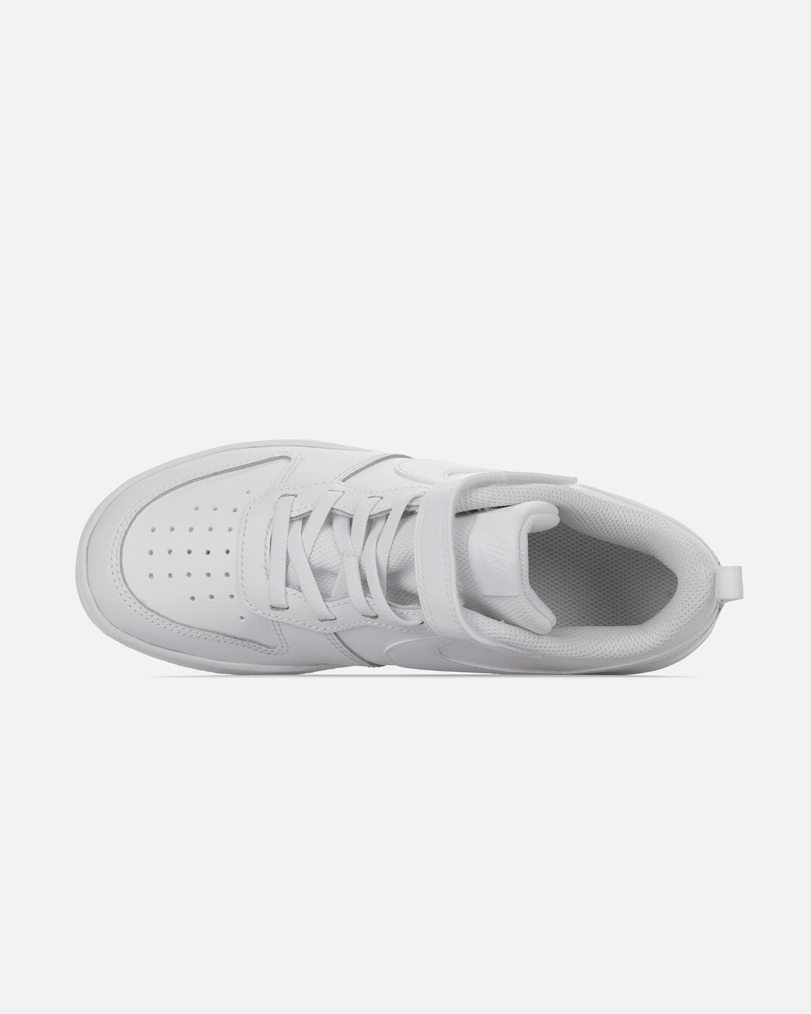 Zapatillas Court Borough Low Velcro Junior Blanco Blanco - Fútbol Factory