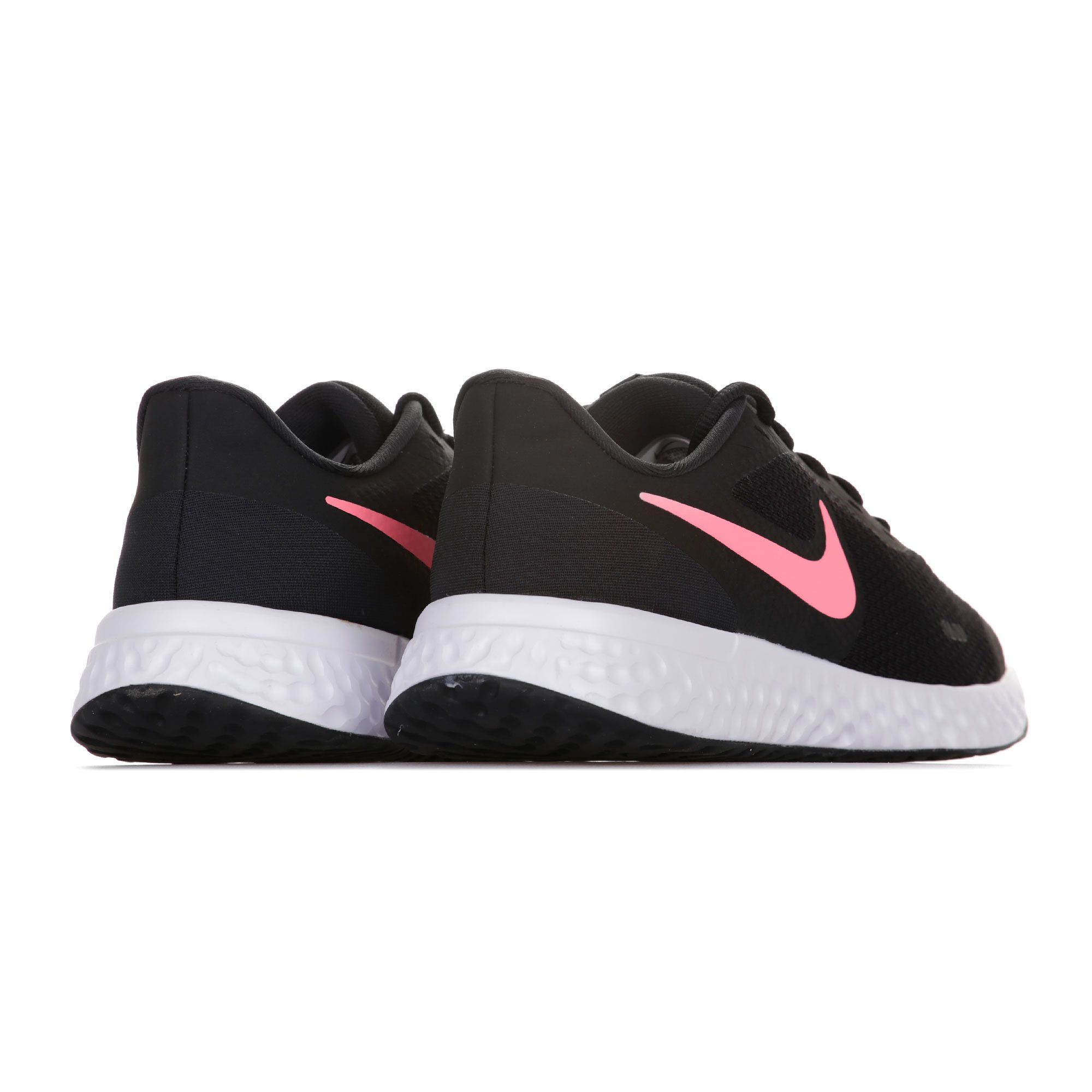 Zapatillas de Running Revolution 5 Junior Negro - Fútbol Factory