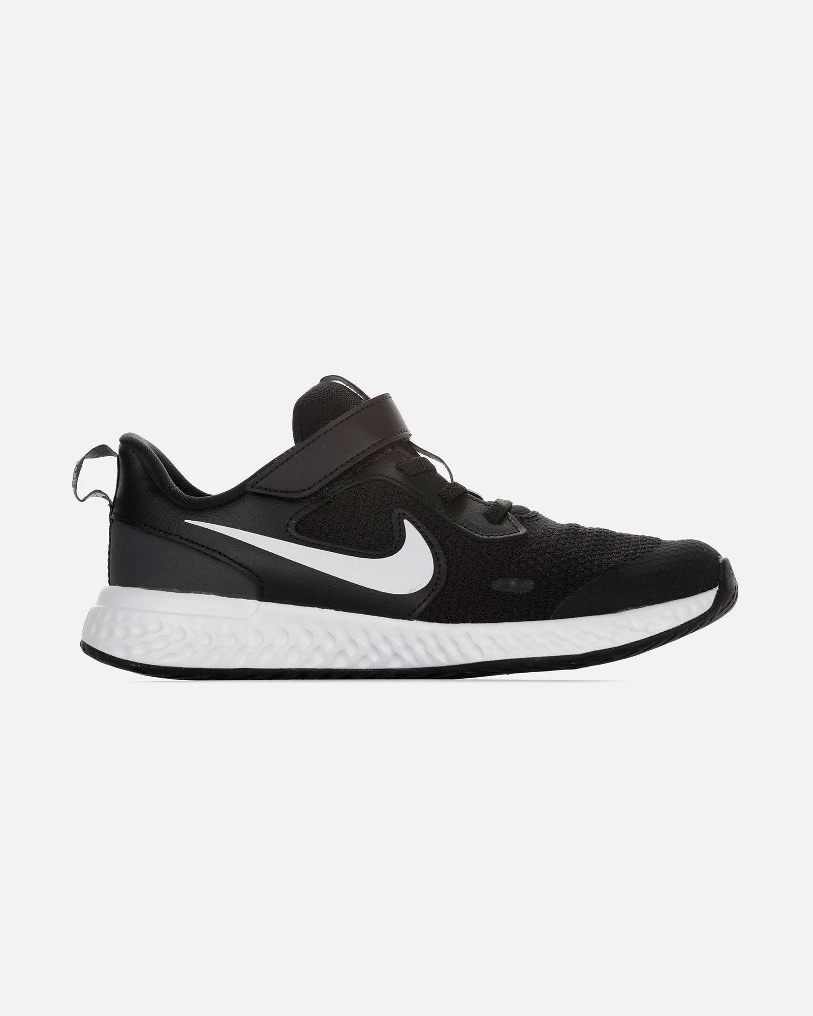 Zapatillas de Running Revolution 5 Infantil Negro - Fútbol Factory