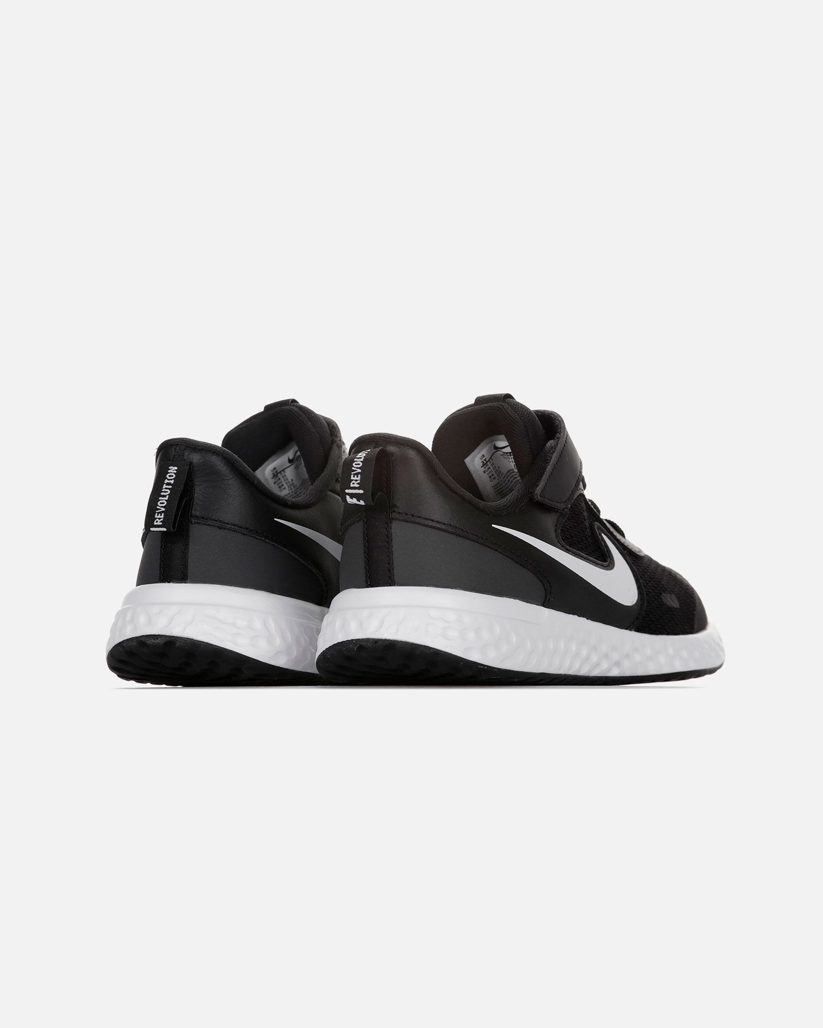 Zapatillas de Running Revolution 5 Infantil Negro - Fútbol Factory