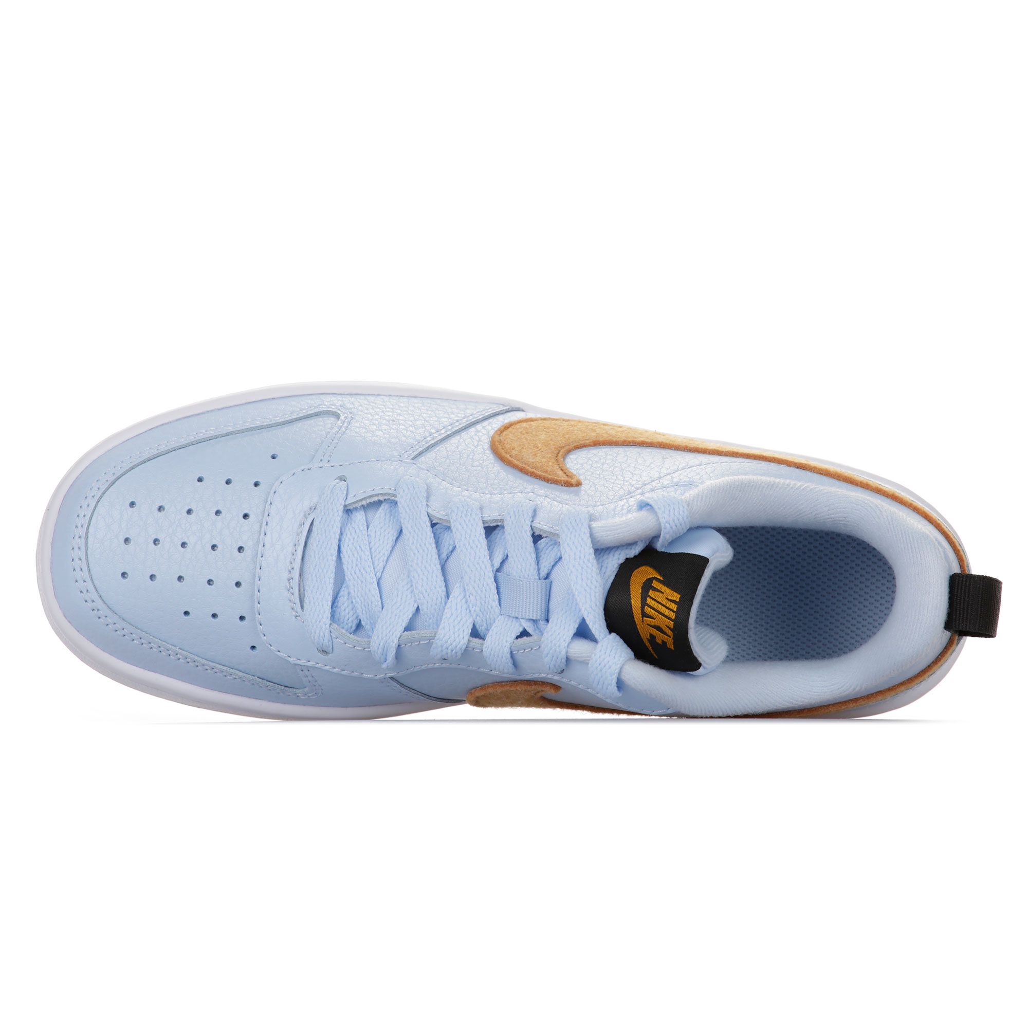 Zapatillas Court Borough Low Junior Azul Marrón - Fútbol Factory