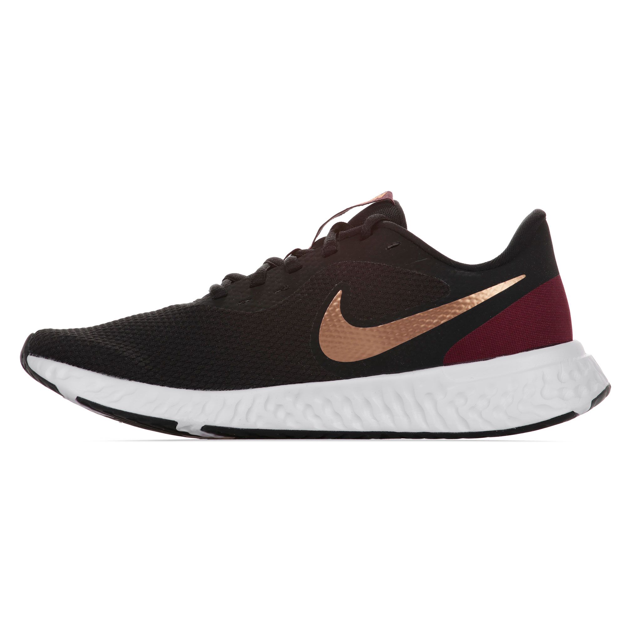 Zapatillas de Running Revolution 5 Mujer Negro - Fútbol Factory