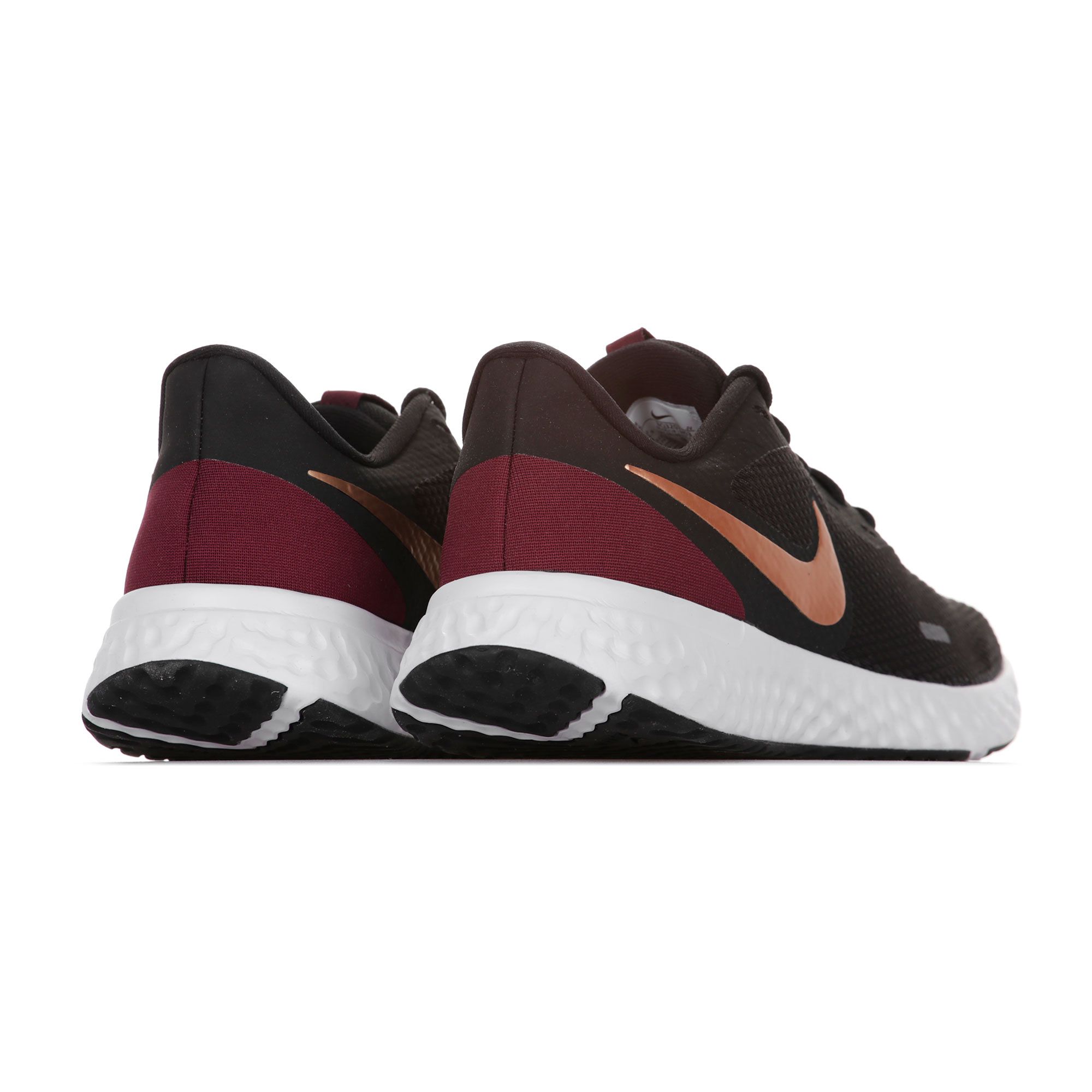 Zapatillas de Running Revolution 5 Mujer Negro - Fútbol Factory