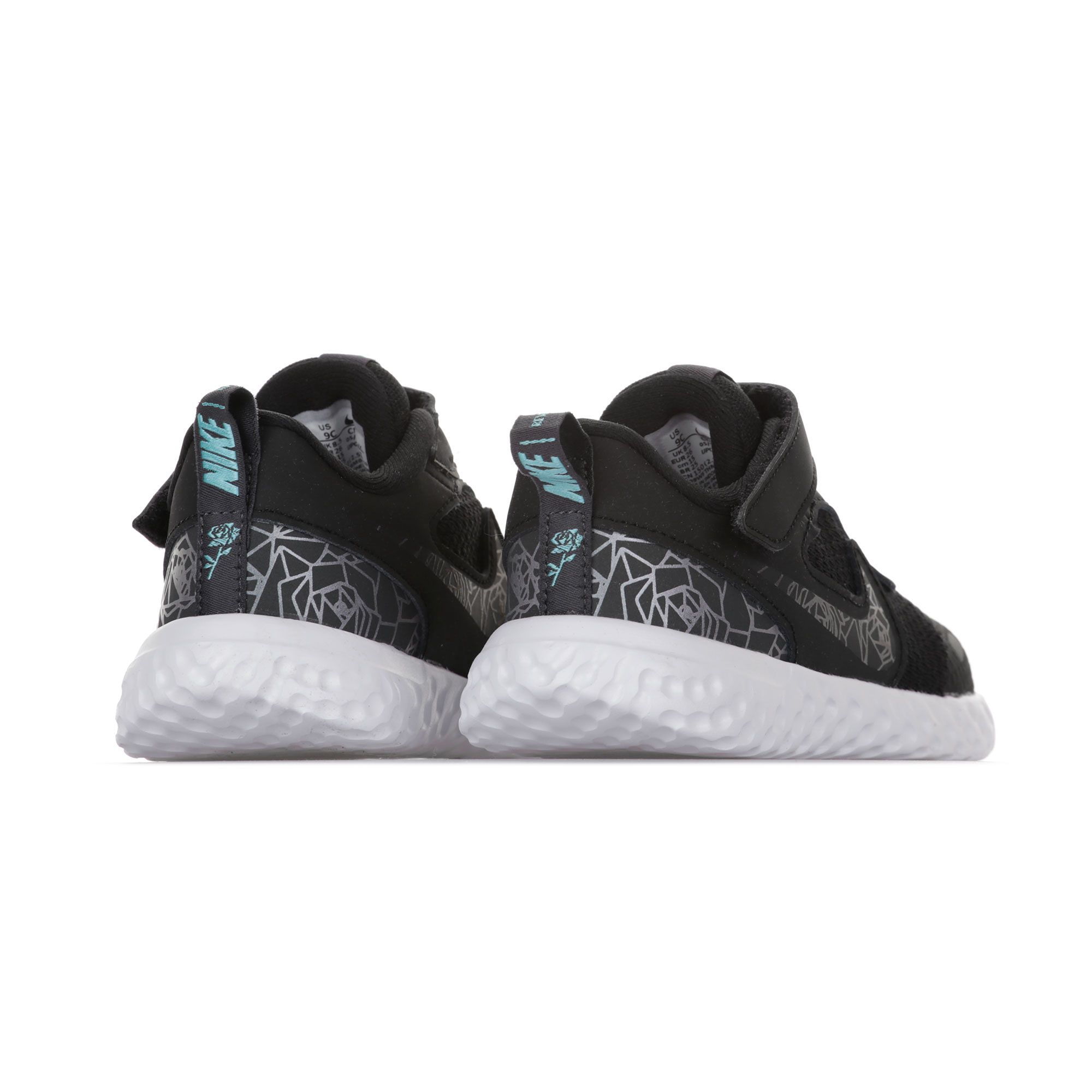 Zapatillas de Running Revolution 5 Bebé Negro - Fútbol Factory