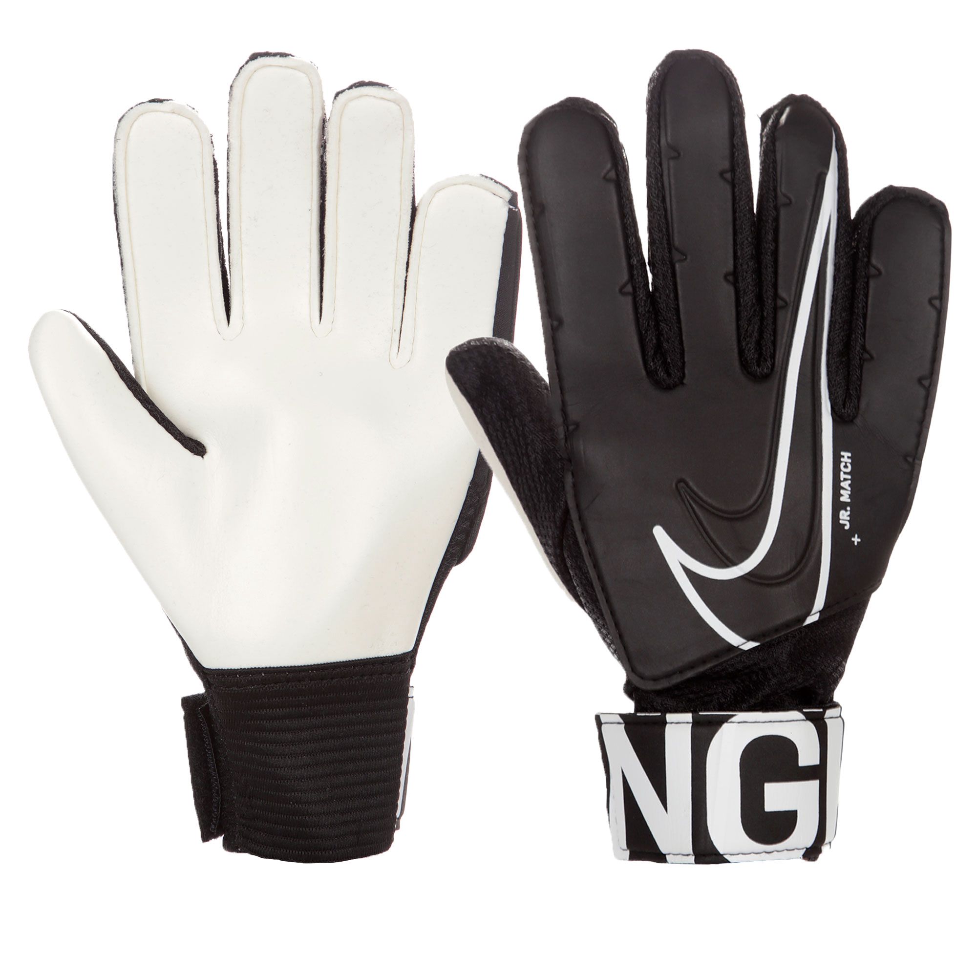 Guantes Goalkeeper Match Junior Negro - Fútbol Factory