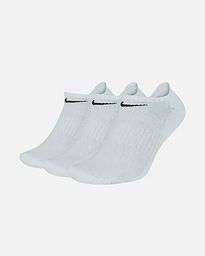 Calcetines Everyday Cushioned No-Show Blanco