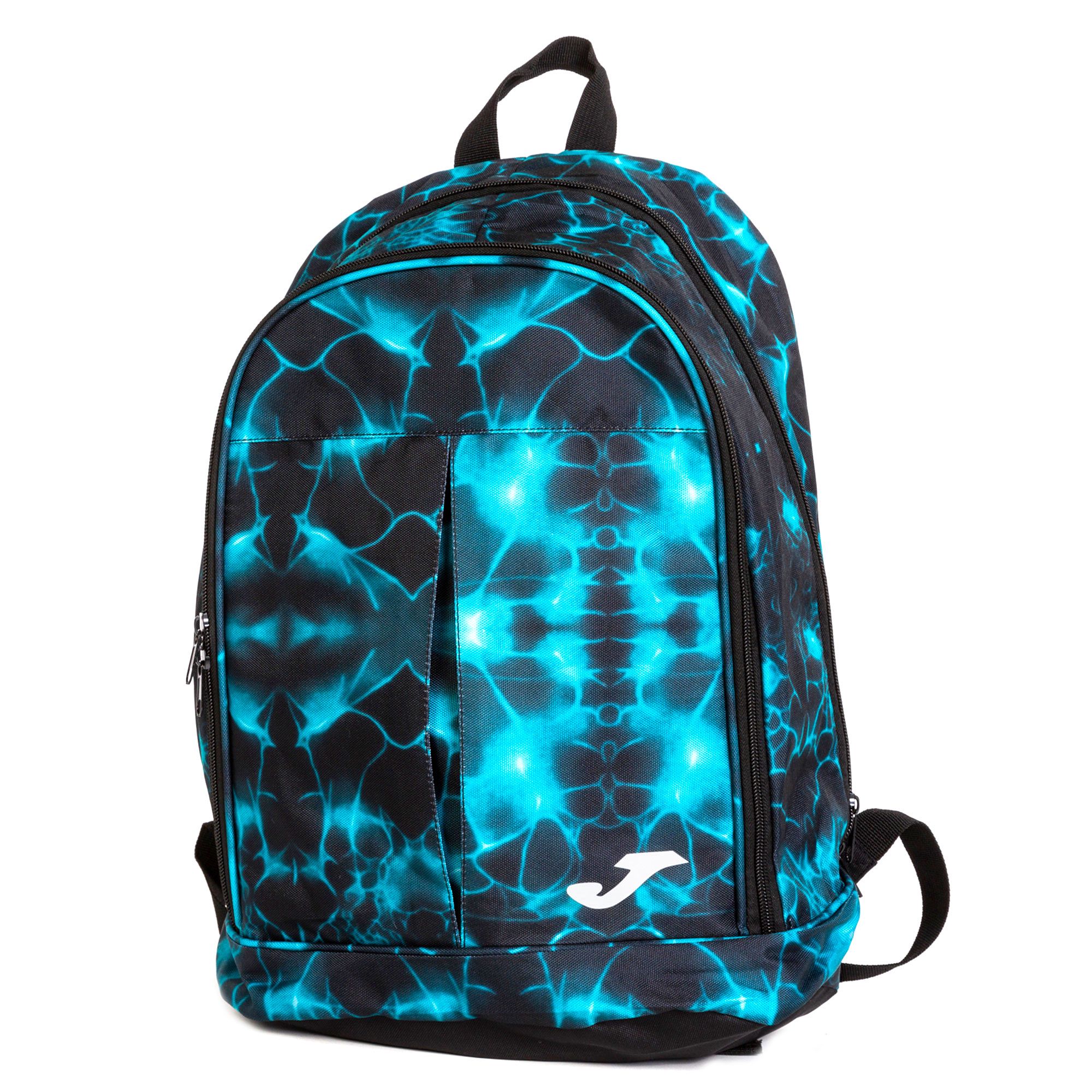 Mochila Back To School Negro Azul - Fútbol Factory