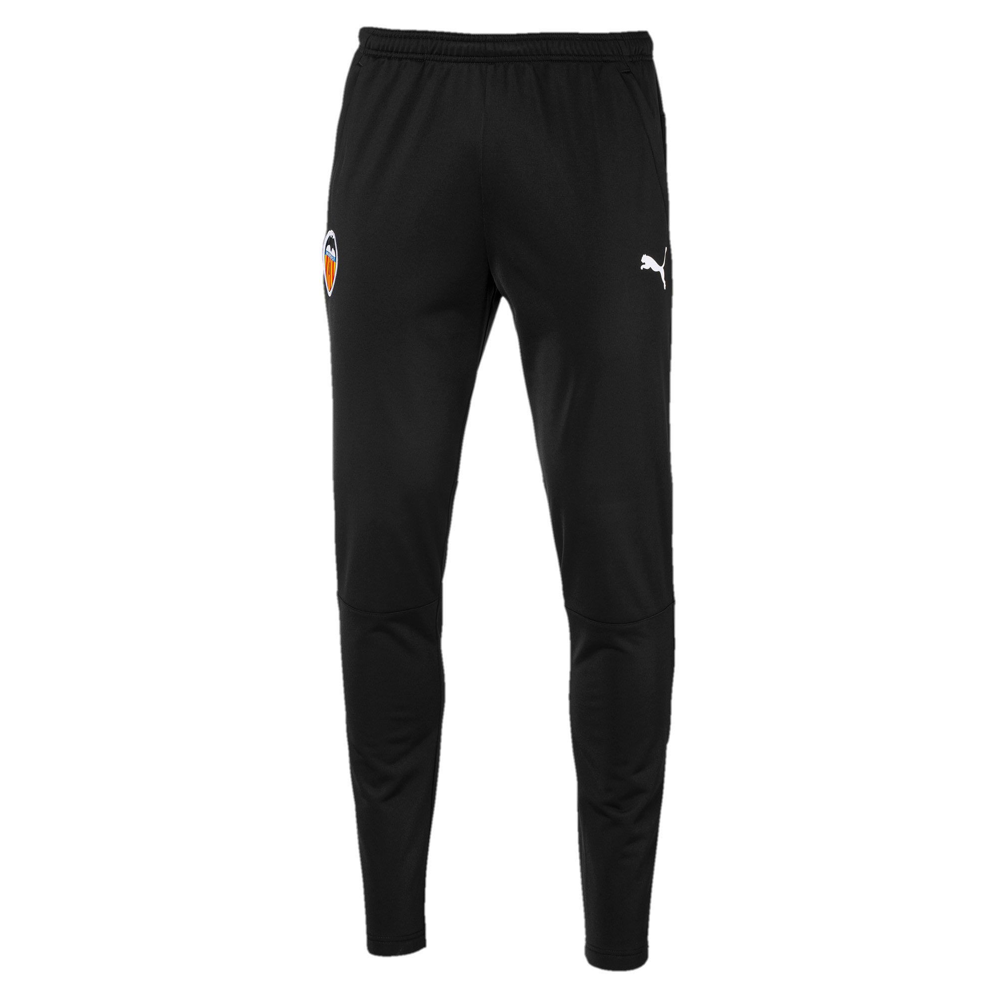 Pantalón Largo de Training Valencia CF 2019/2020 Blanco Naranja - Fútbol Factory