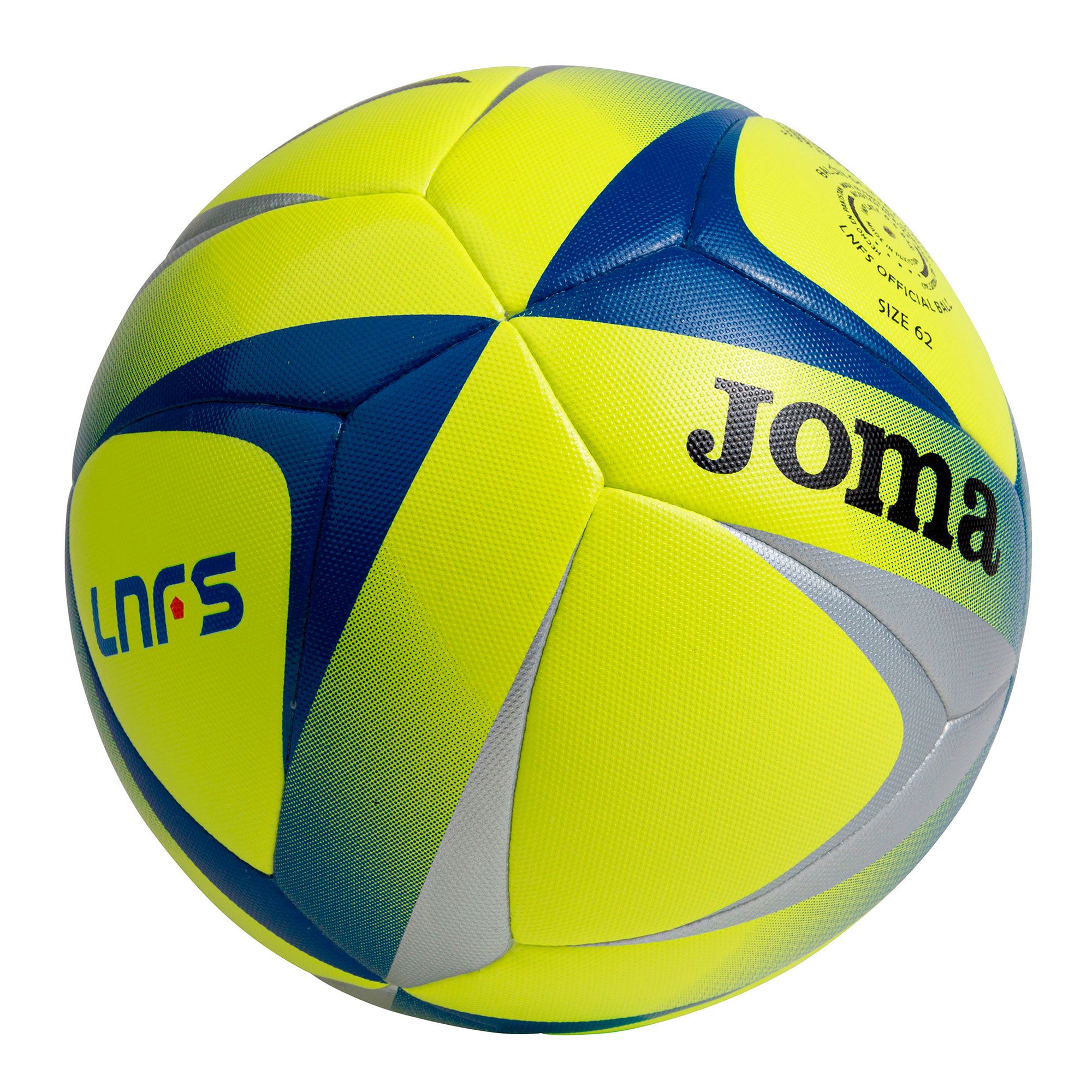 Balón de Fútbol Sala Águila F2 PRO LNFS 2019/2020 Amarillo Azul - Fútbol Factory