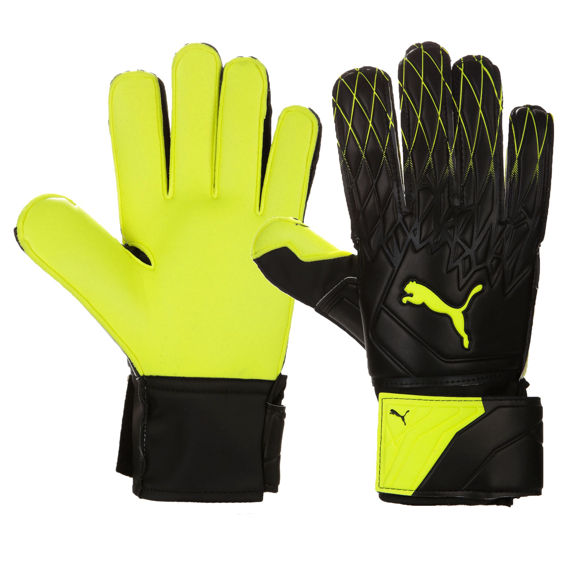 Guantes Future Grip 19.4 Amarillo Negro - Fútbol Factory