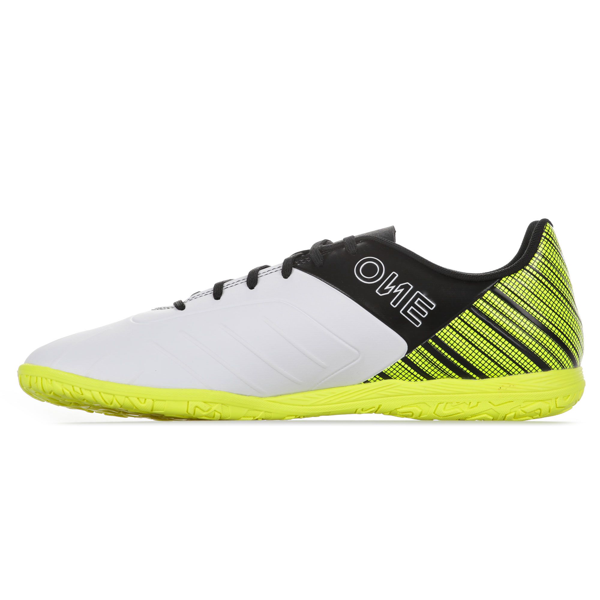 Zapatillas de Fútbol Sala ONE 5.4 IT Blanco Amarillo - Fútbol Factory