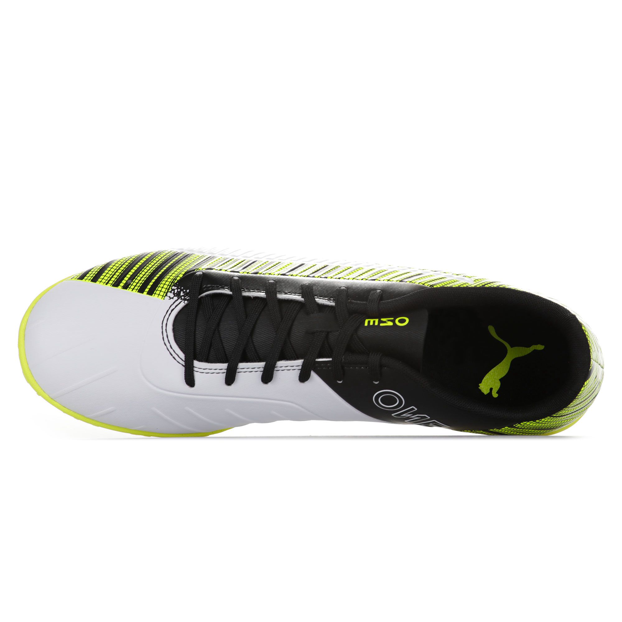 Zapatillas de Fútbol Sala ONE 5.4 IT Blanco Amarillo - Fútbol Factory