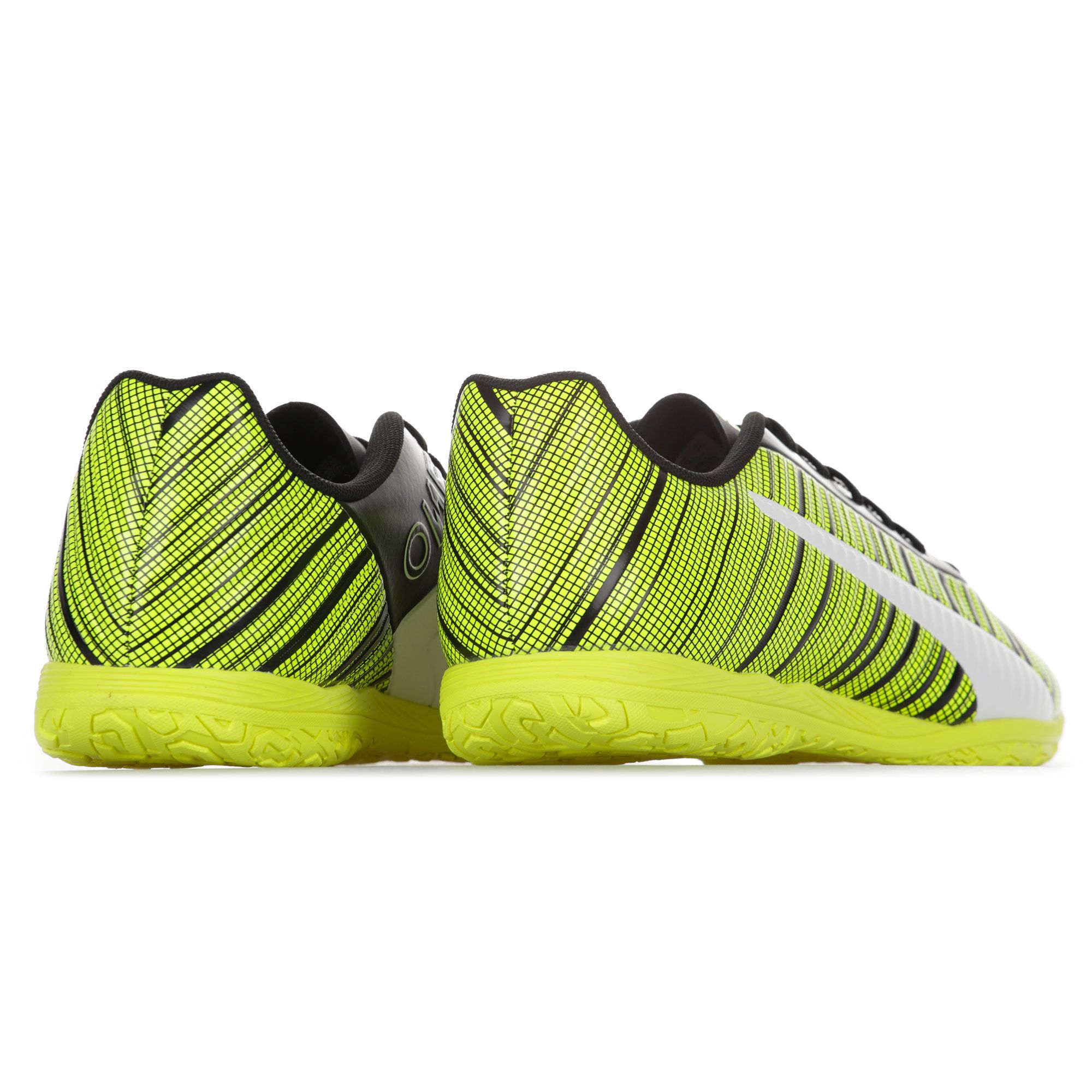 Zapatillas de Fútbol Sala ONE 5.4 IT Blanco Amarillo - Fútbol Factory