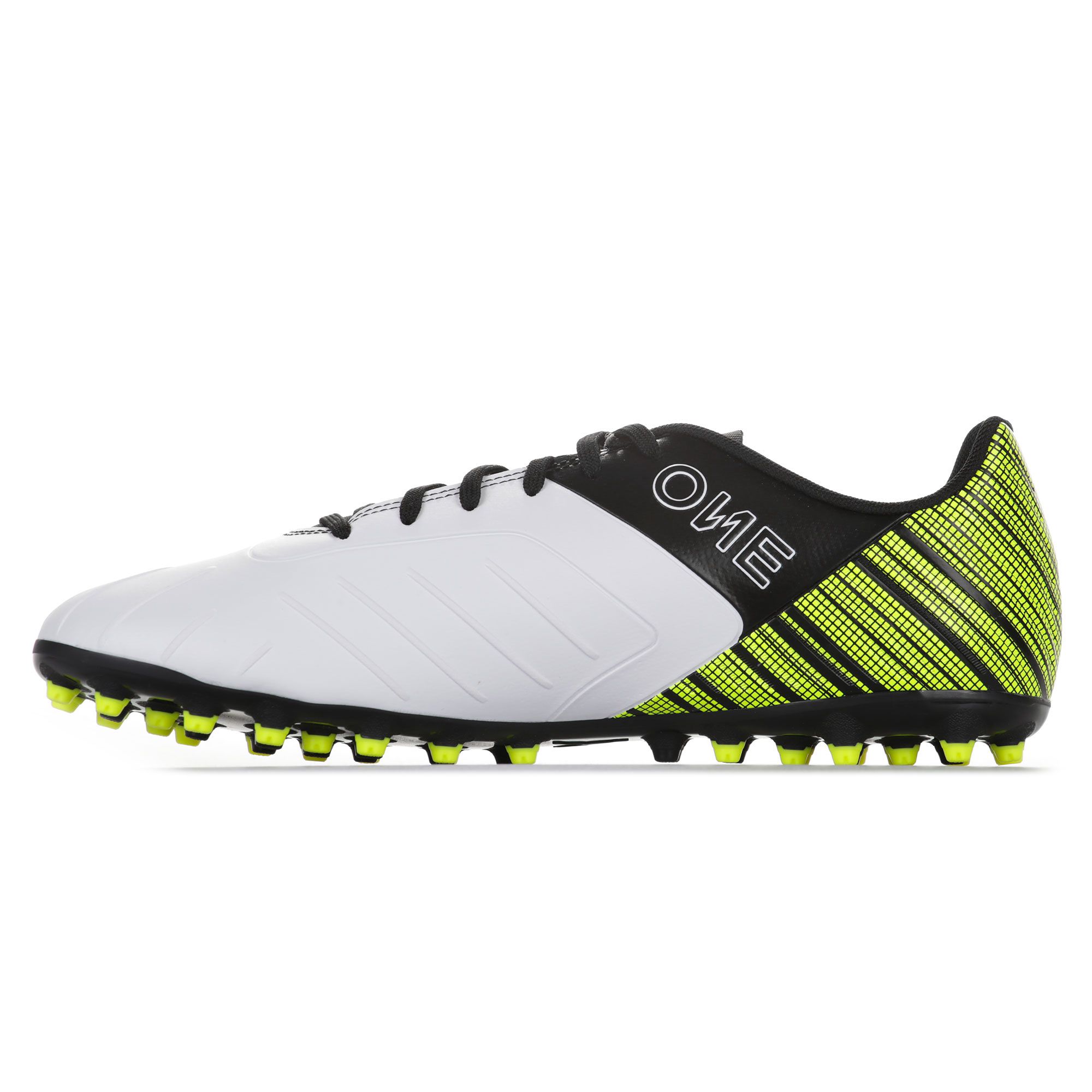 Botas de Fútbol ONE 5.4 MG Blanco Amarillo - Fútbol Factory