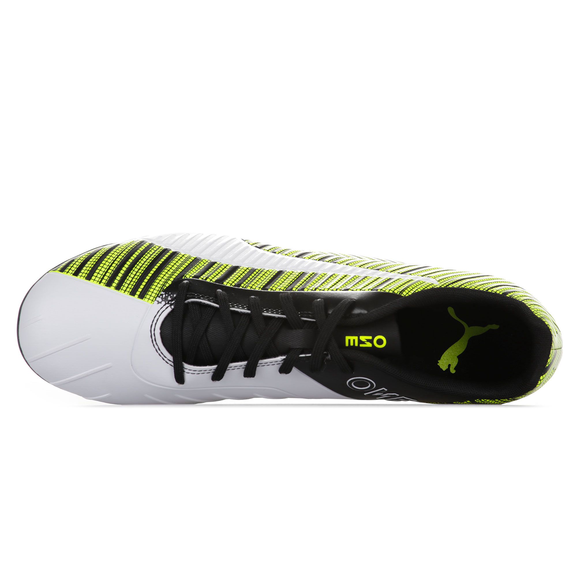 Botas de Fútbol ONE 5.4 MG Blanco Amarillo - Fútbol Factory