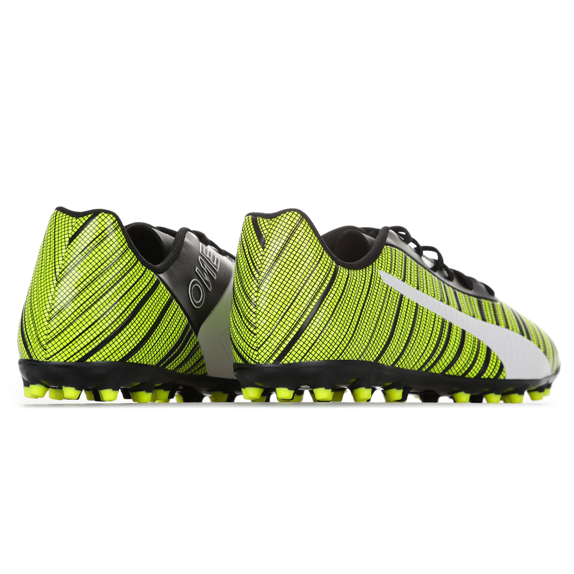 Botas de Fútbol ONE 5.4 MG Blanco Amarillo - Fútbol Factory