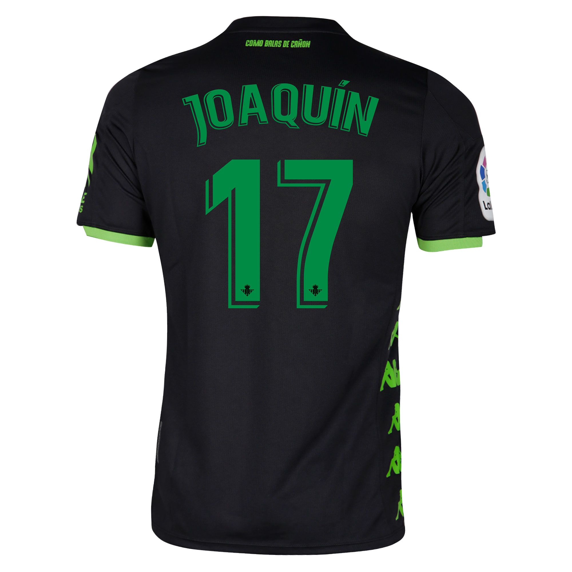 Camiseta 2ª Real Betis Balompié 2019/2020 Negro Joaquín - Fútbol Factory