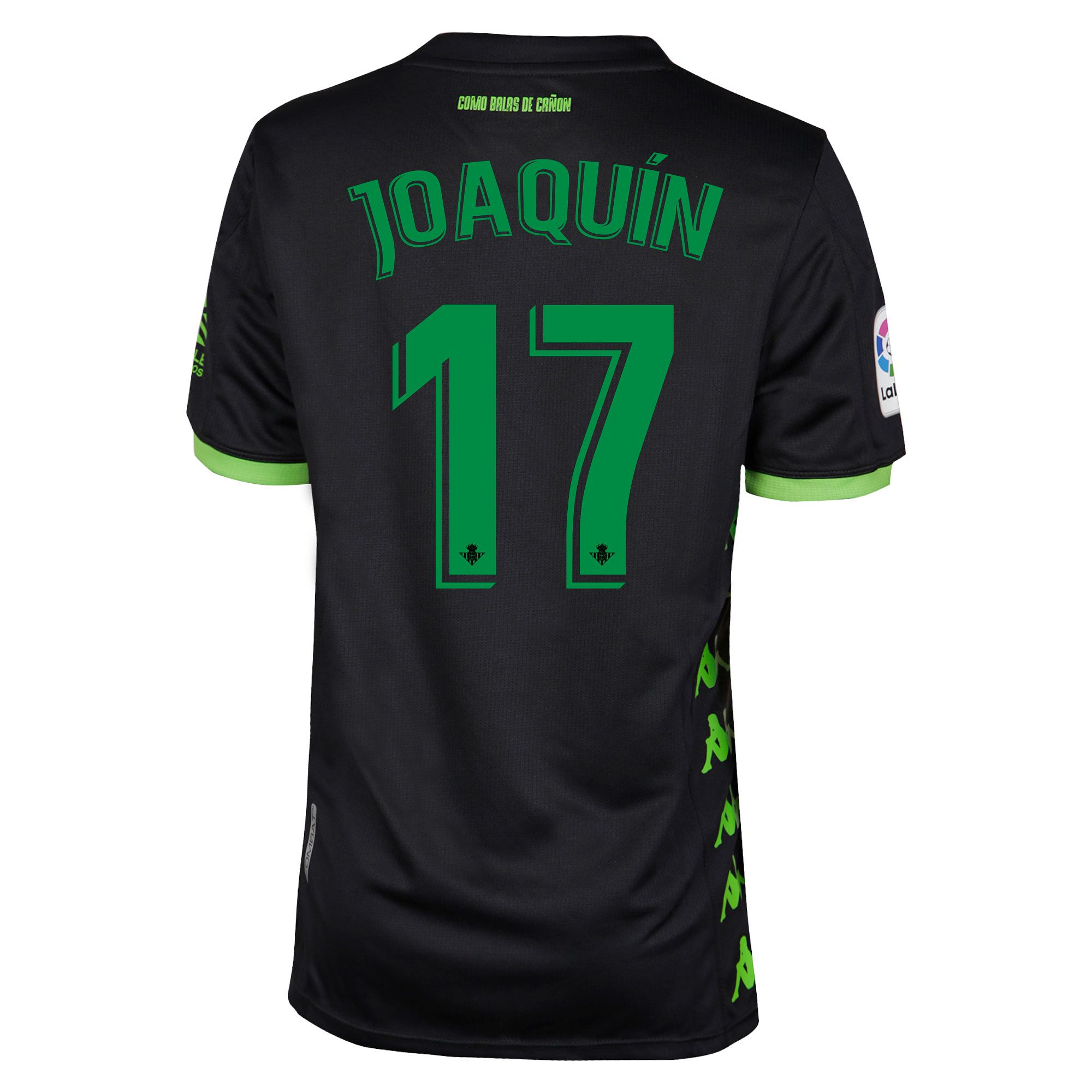 Camiseta 2ª Real Betis Balompié 2019/2020 Junior Negro Joaquín - Fútbol Factory