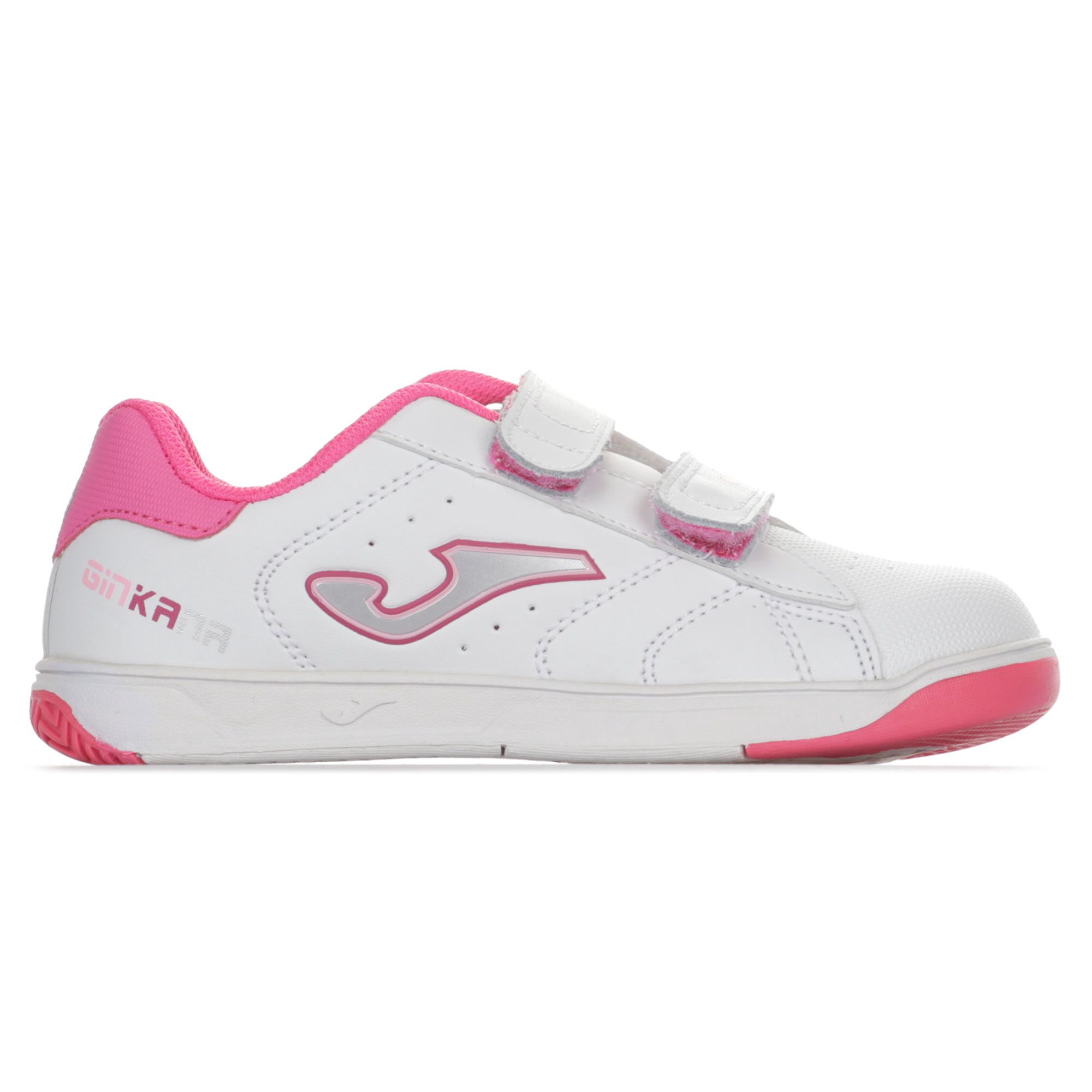 Zapatillas Ginkana Junior Blanco Rosa - Fútbol Factory
