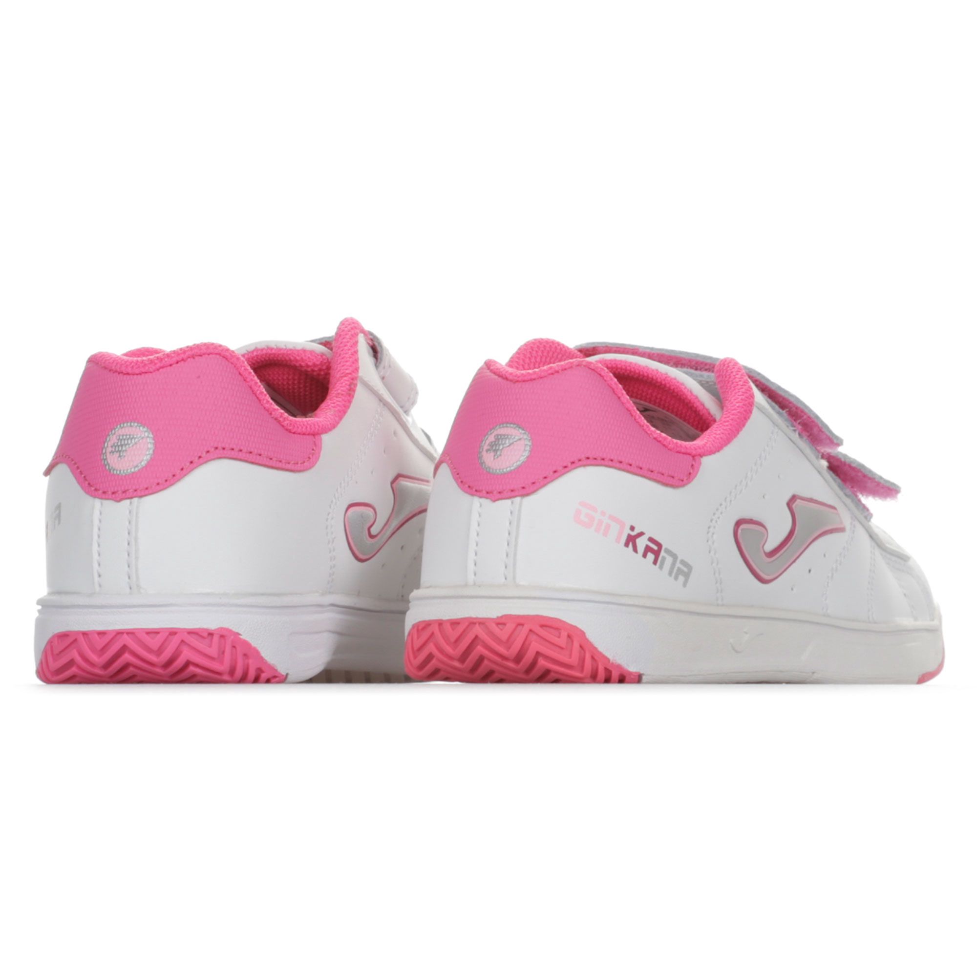 Zapatillas Ginkana Junior Blanco Rosa - Fútbol Factory