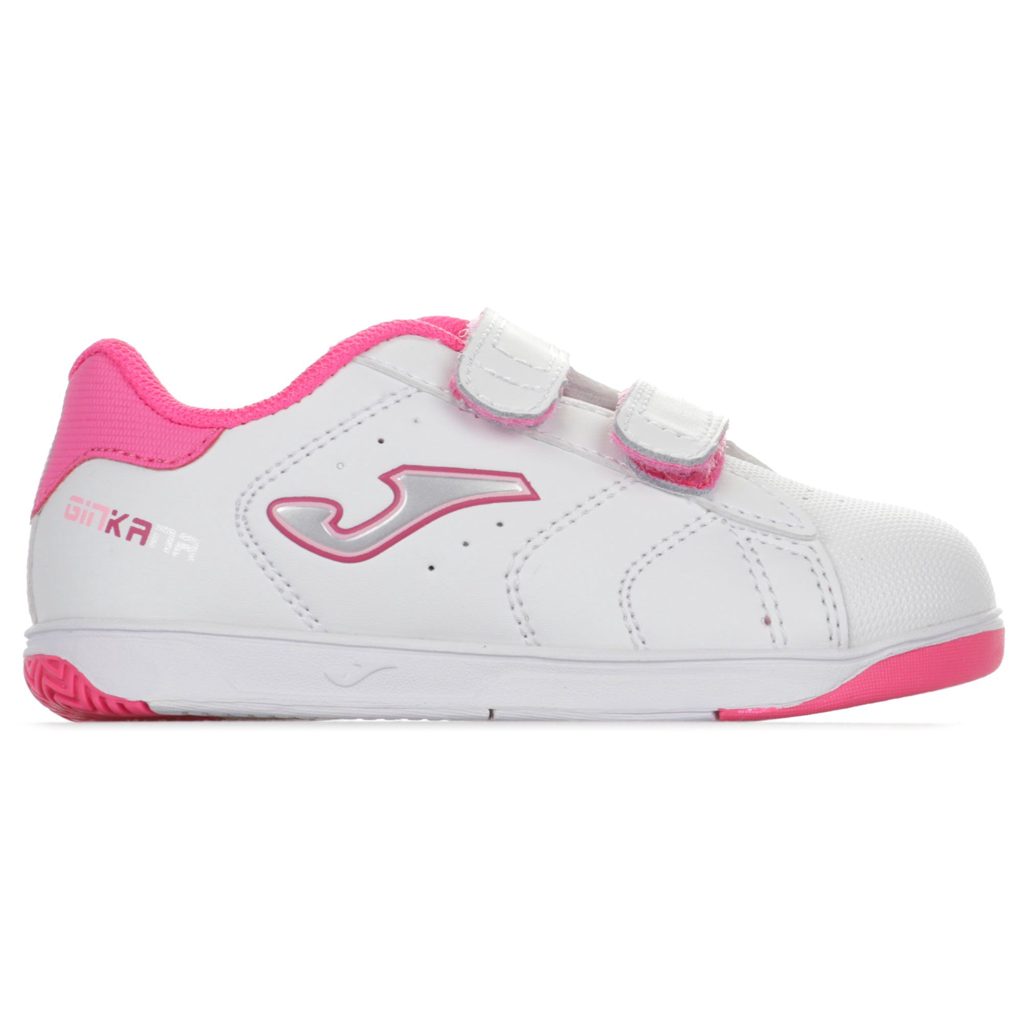 Zapatillas Ginkana Infantil Blanco Rosa - Fútbol Factory