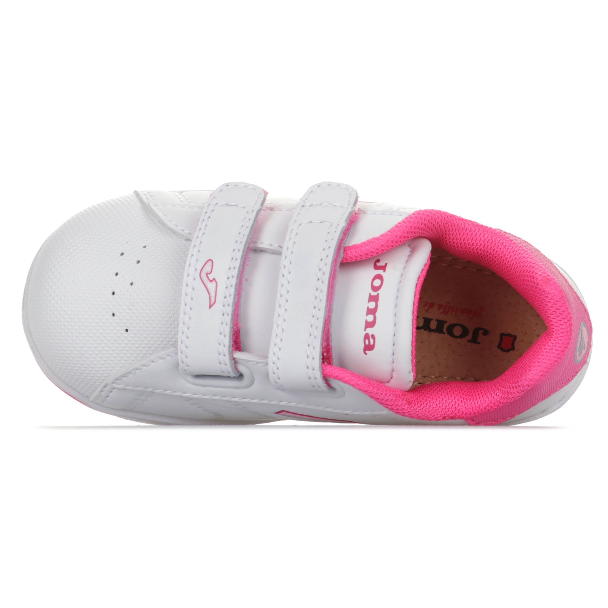 Zapatillas Ginkana Infantil Blanco Rosa - Fútbol Factory