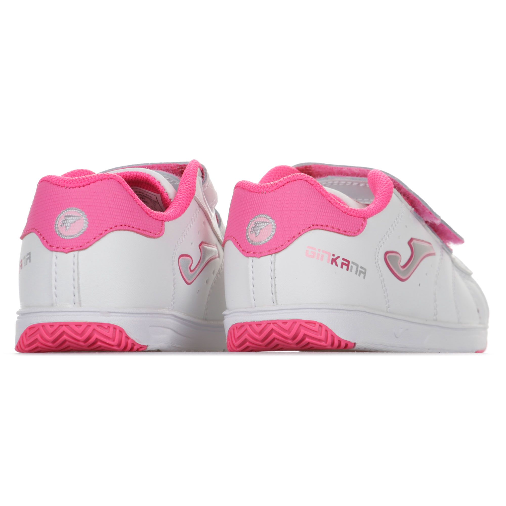 Zapatillas Ginkana Infantil Blanco Rosa - Fútbol Factory