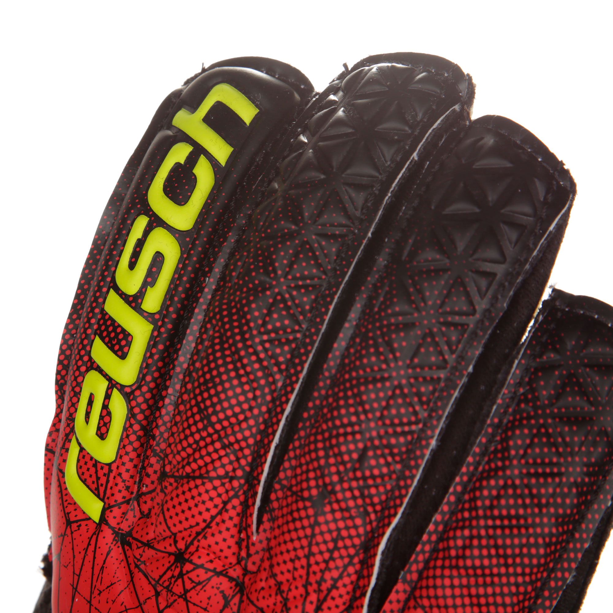 Guantes Fit Control RG Finger Support Rojo - Fútbol Factory