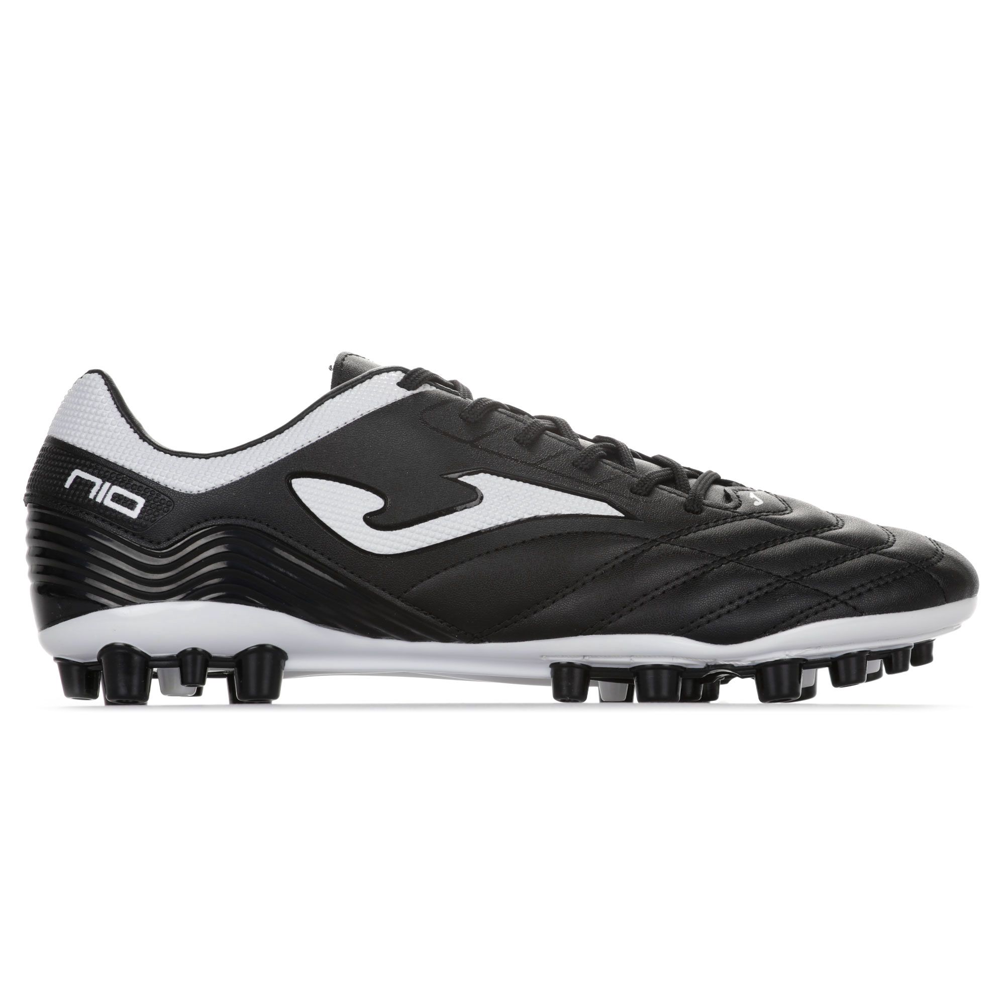 Botas de Fútbol N-10 Pro AG Negro Blanco - Fútbol Factory
