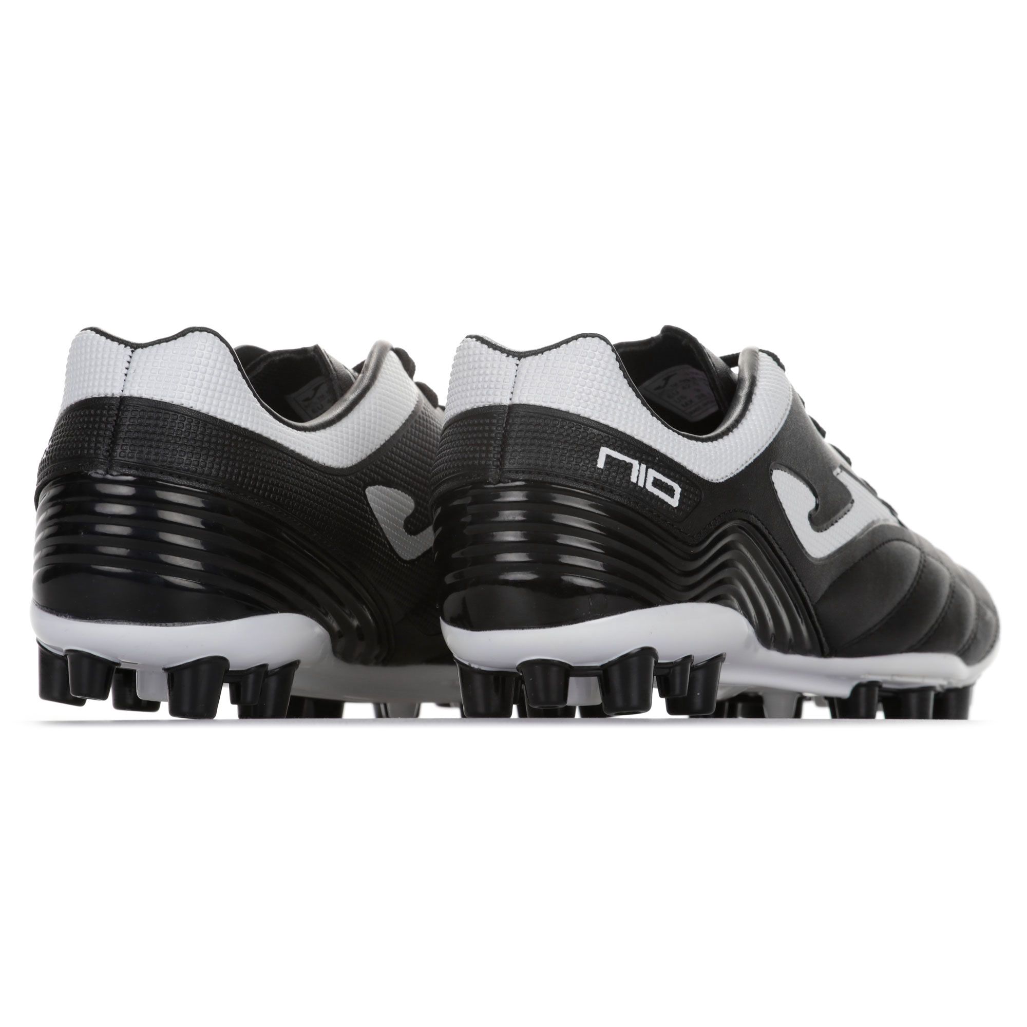Botas de Fútbol N-10 Pro AG Negro Blanco - Fútbol Factory