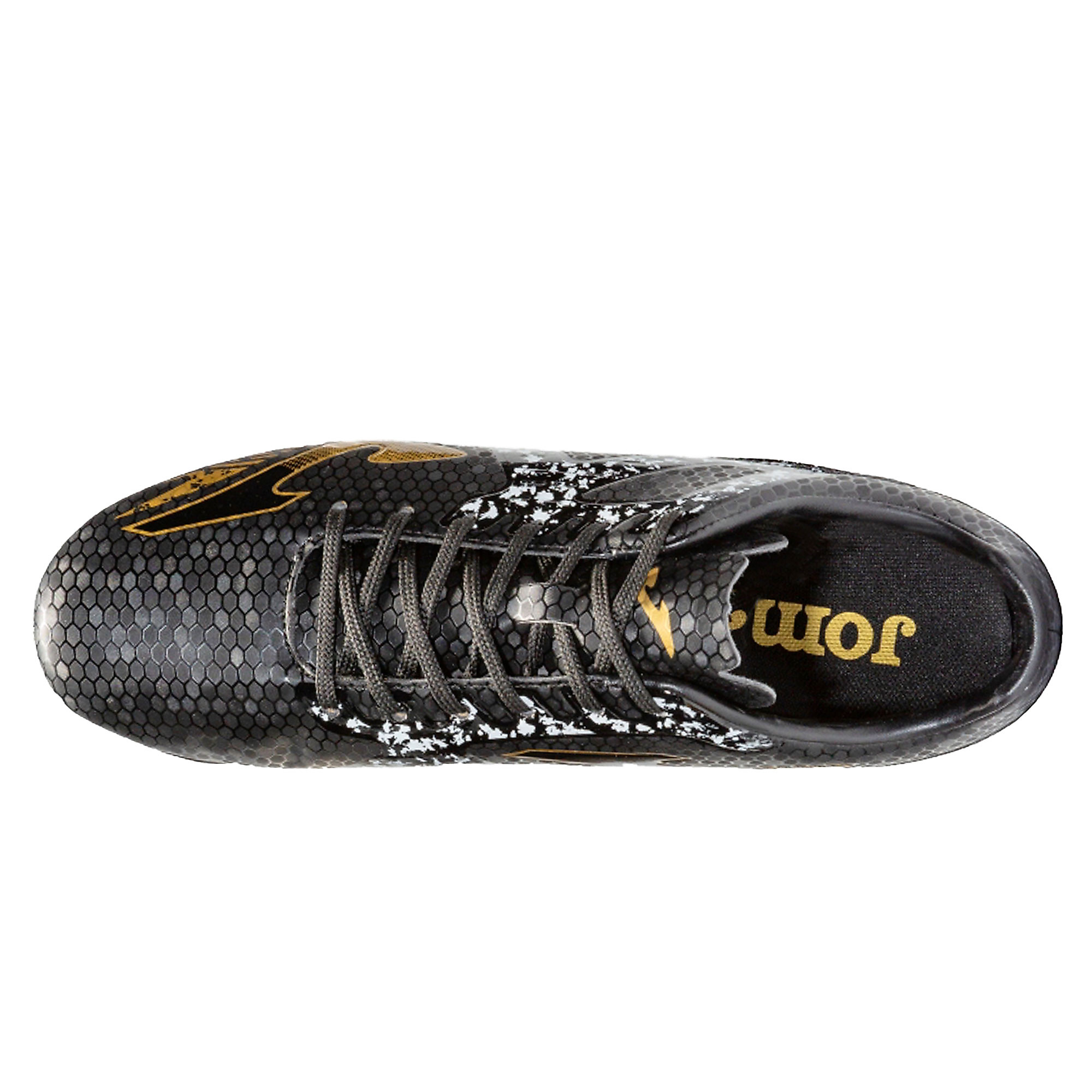 Botas de Fútbol Super Copa AG Negro Dorado - Fútbol Factory