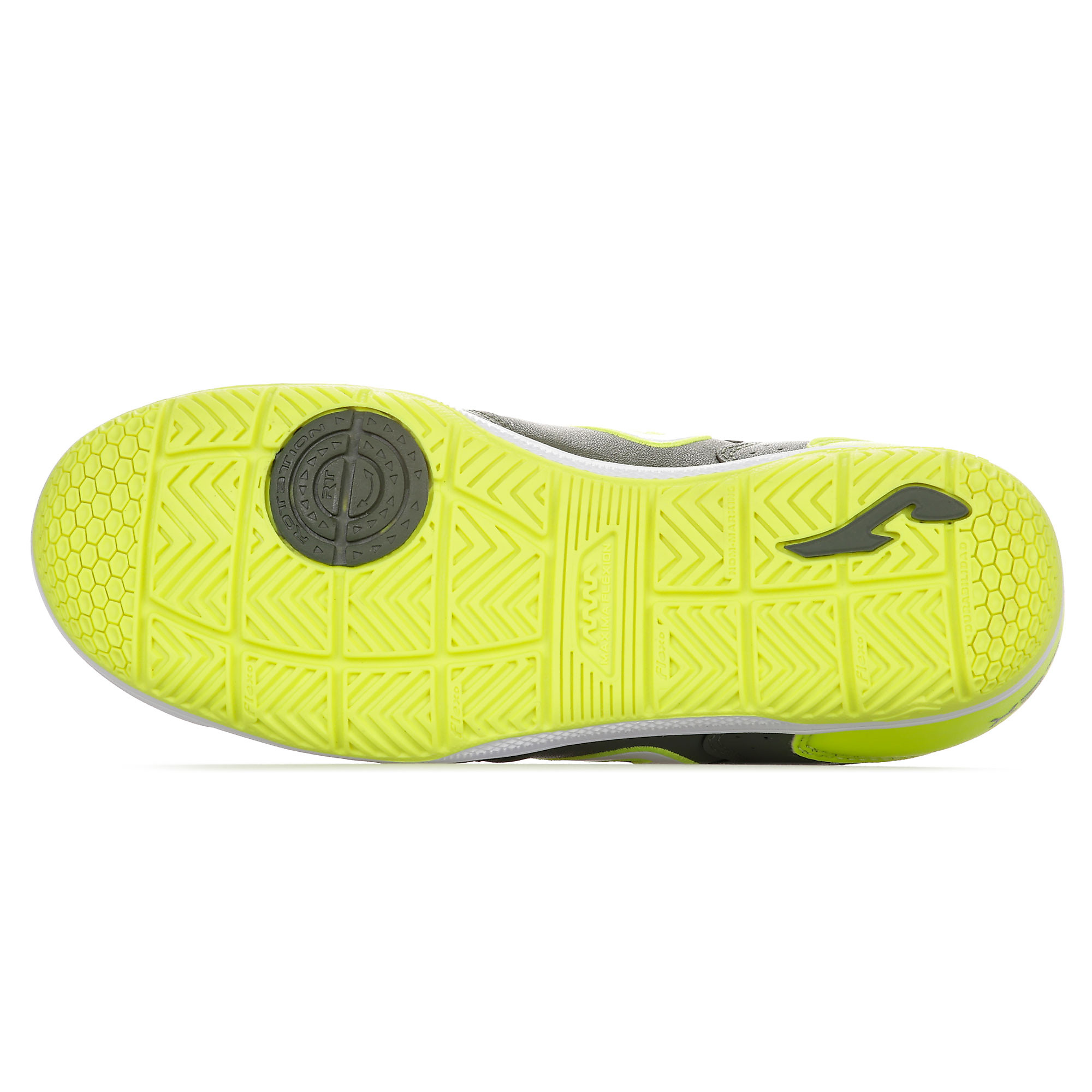 Zapatillas de Fútbol Sala Top Flex IN Junior Verde Flúor - Fútbol Factory