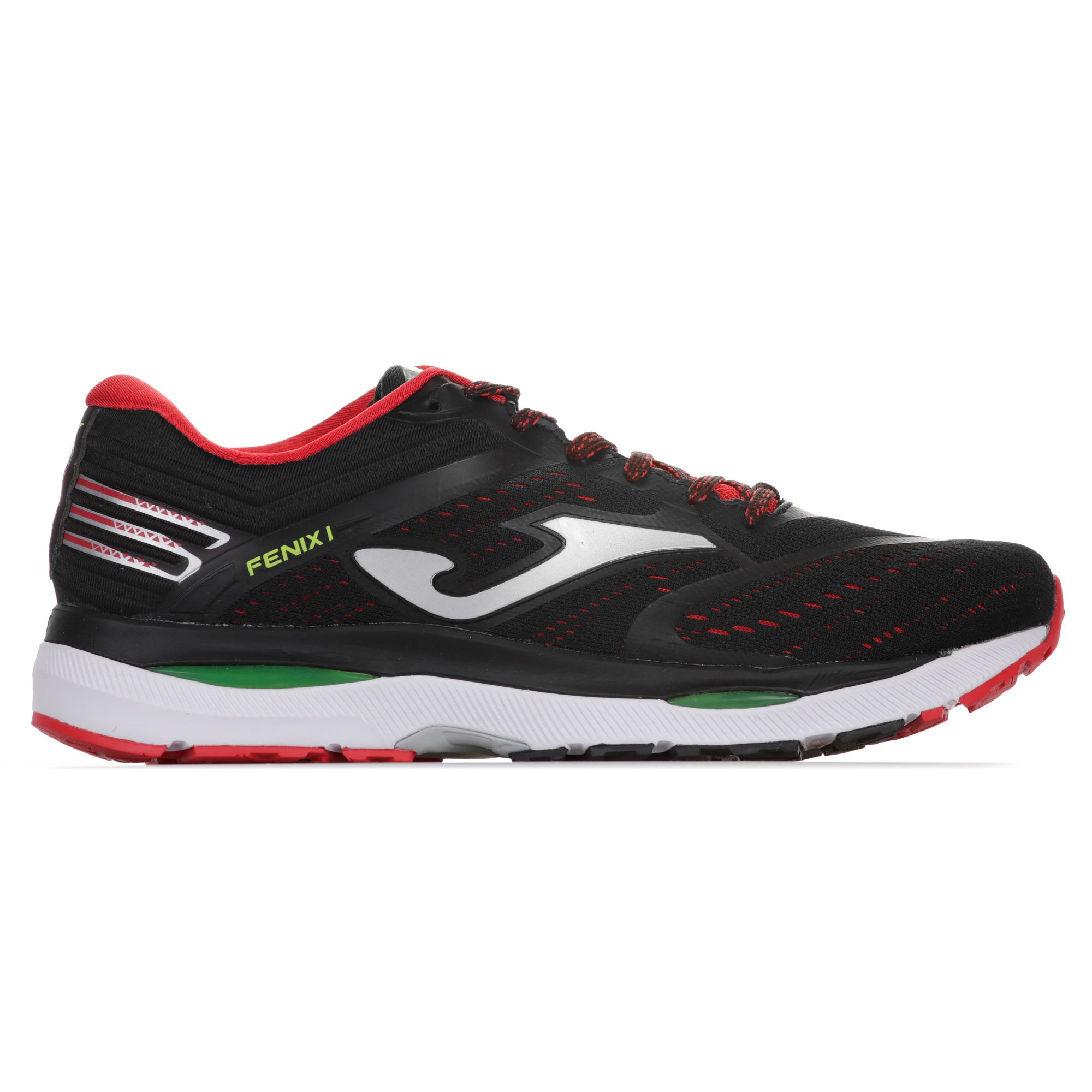 Zapatillas de Running Fenix Negro Rojo - Fútbol Factory