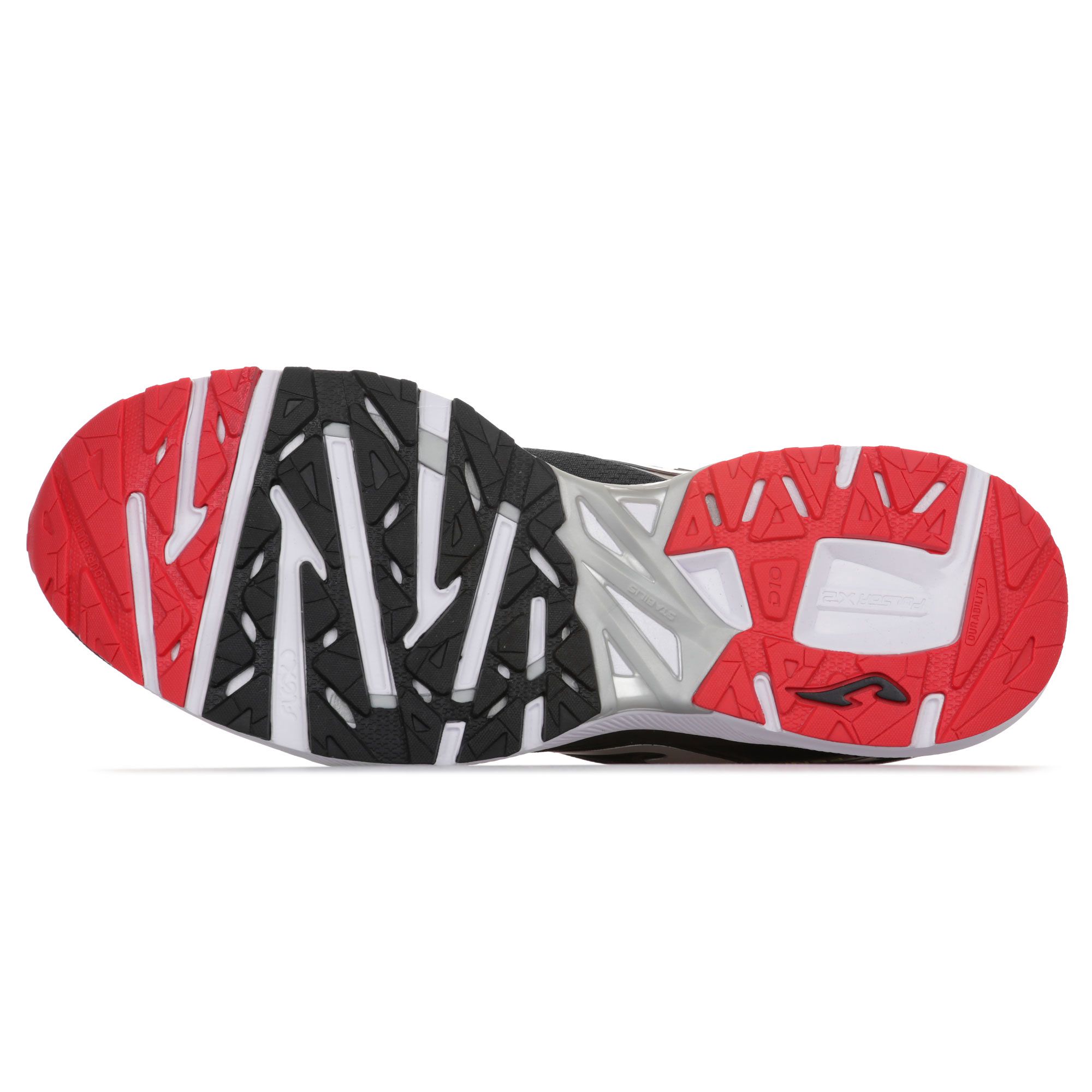 Zapatillas de Running Fenix Negro Rojo - Fútbol Factory
